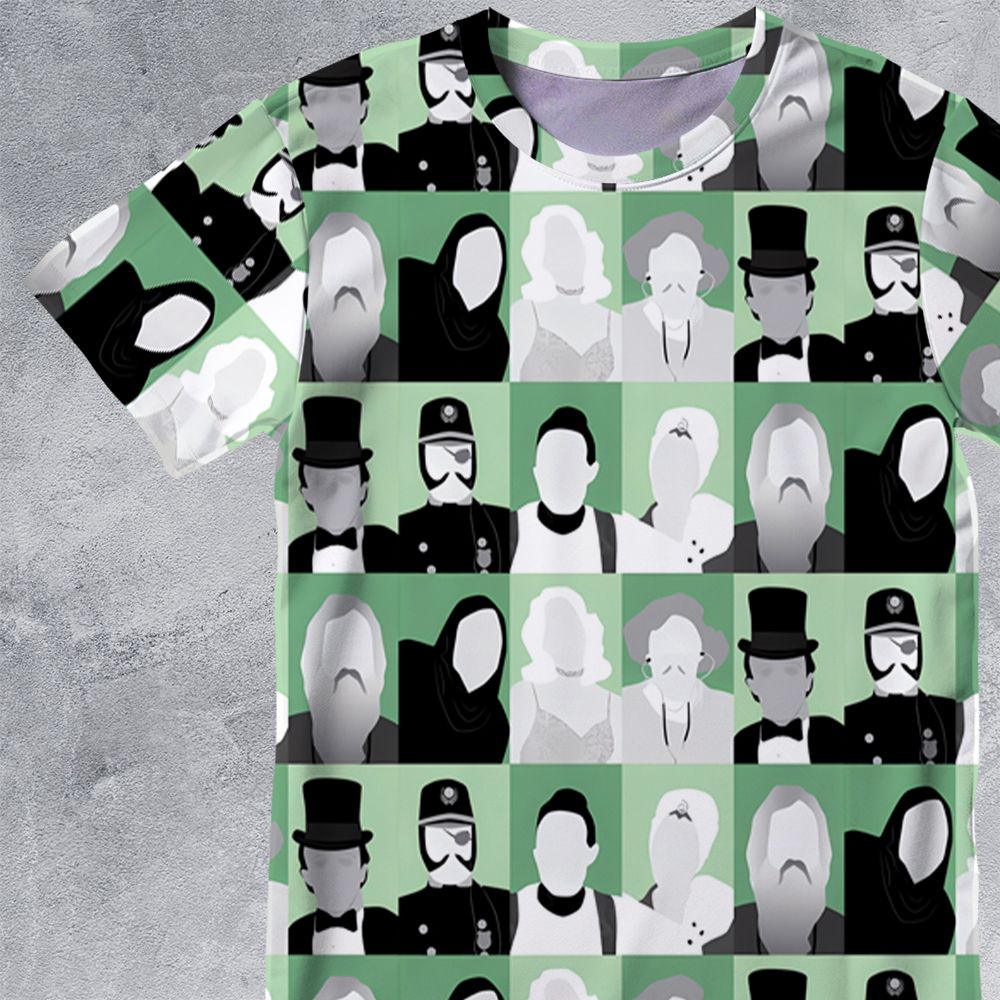 All-Over Print Unisex T-Shirt - NFWAHF8V -  - 2