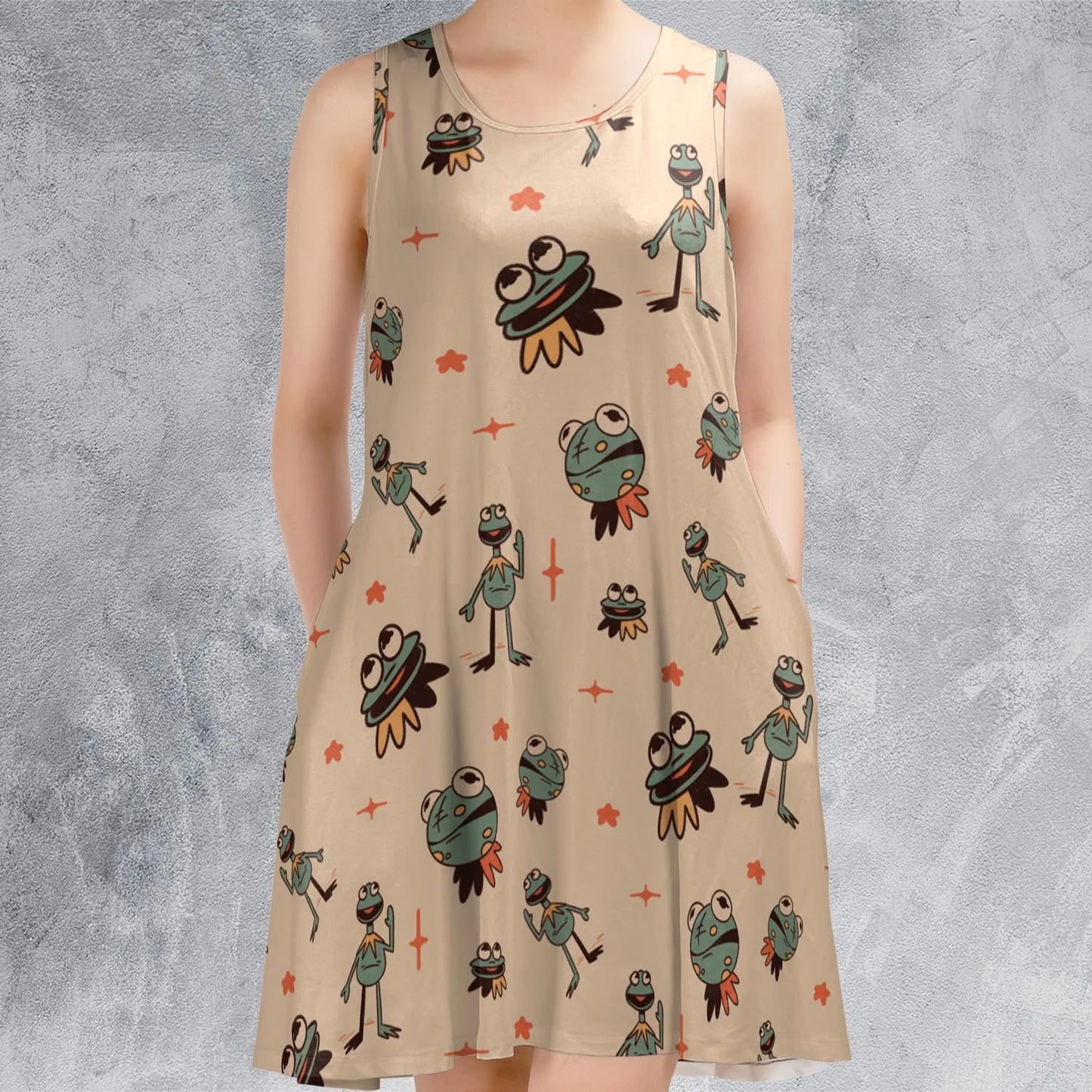 Sleeveless Dress - U9VNHV3P