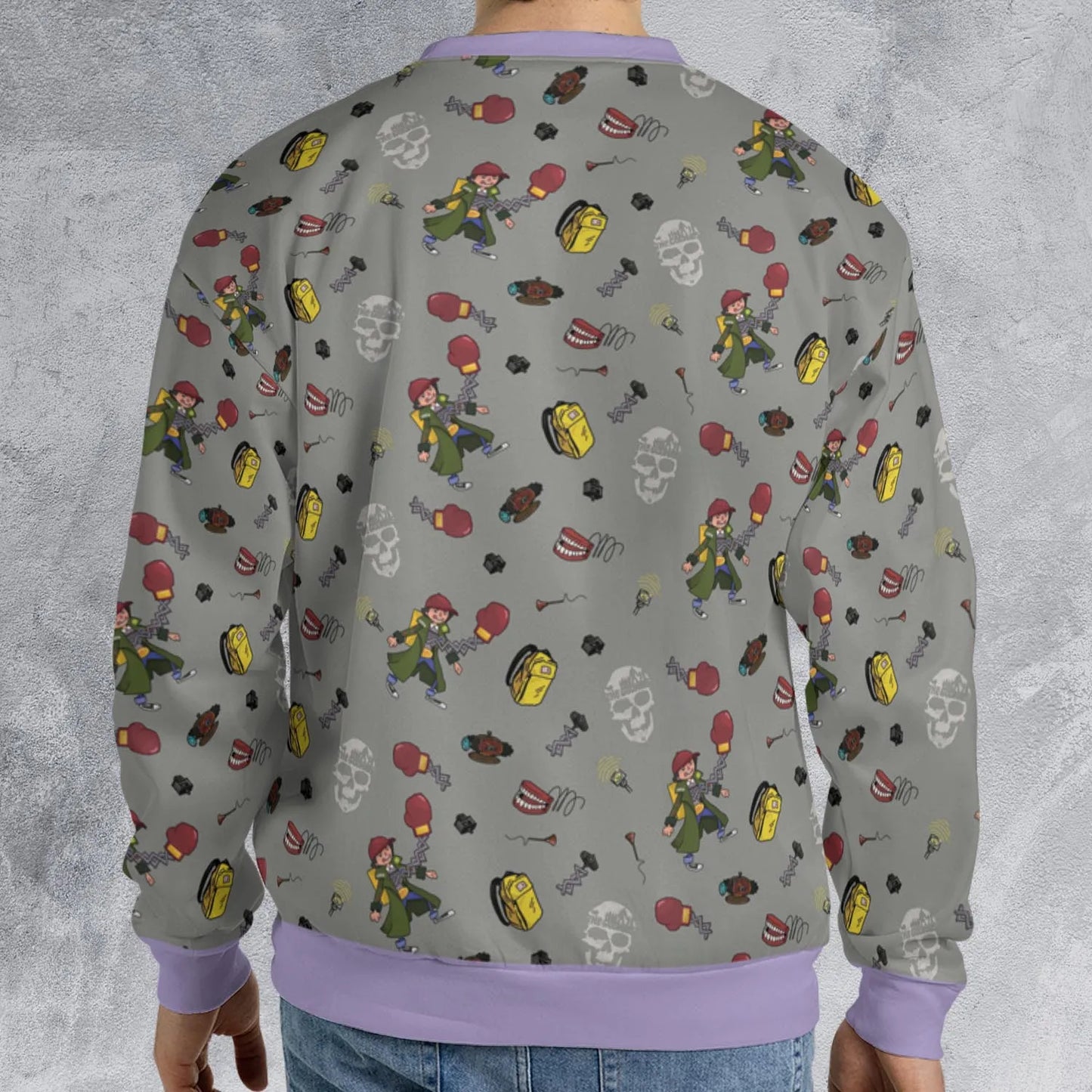 All-over Print Sweatshirt - 54D5FLMM