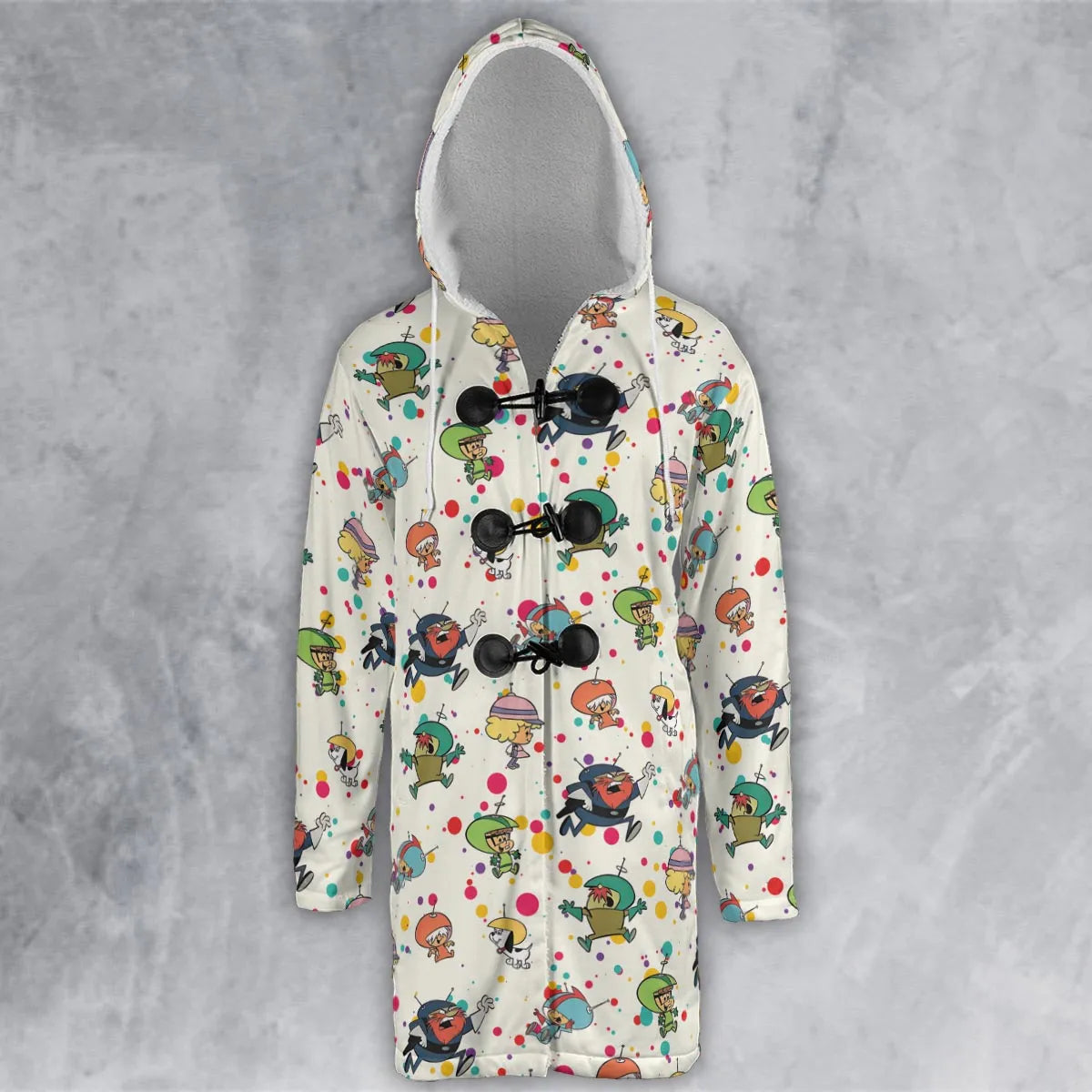 Hooded Cloak Coat - X4MWZ1Z2