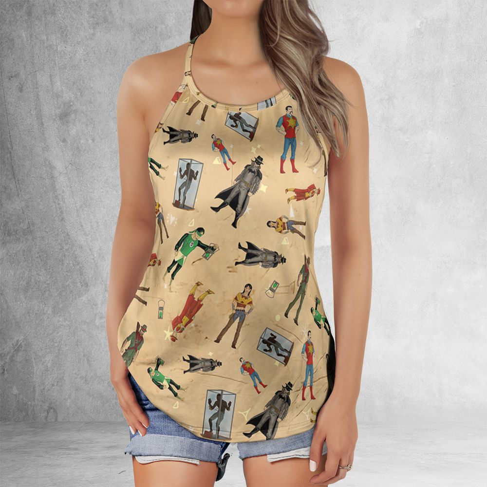 Criss Cross Tank Top - 595BV9YA -  - 2