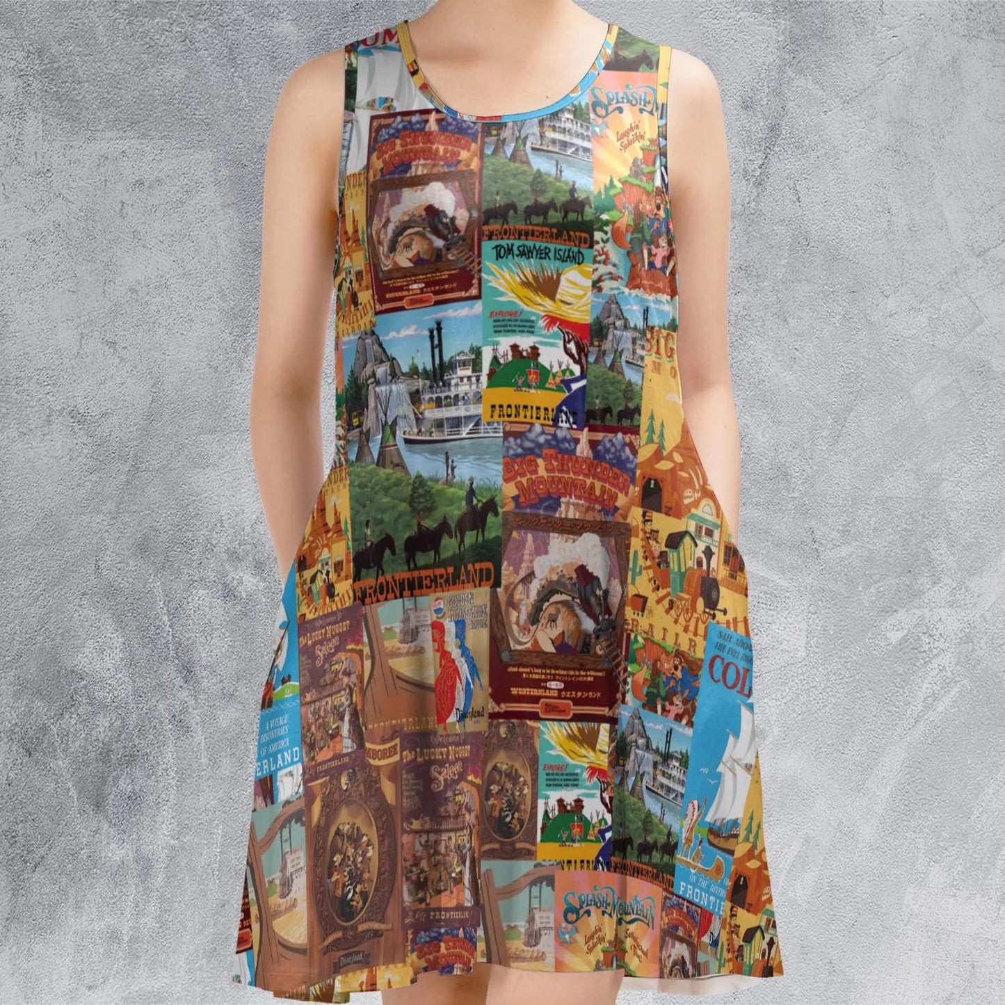 Sleeveless Dress - F3B7ZWCN