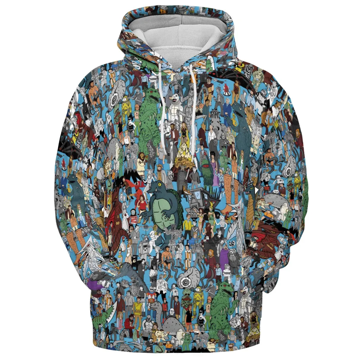 All-over Print Hoodie - 3KK234MR