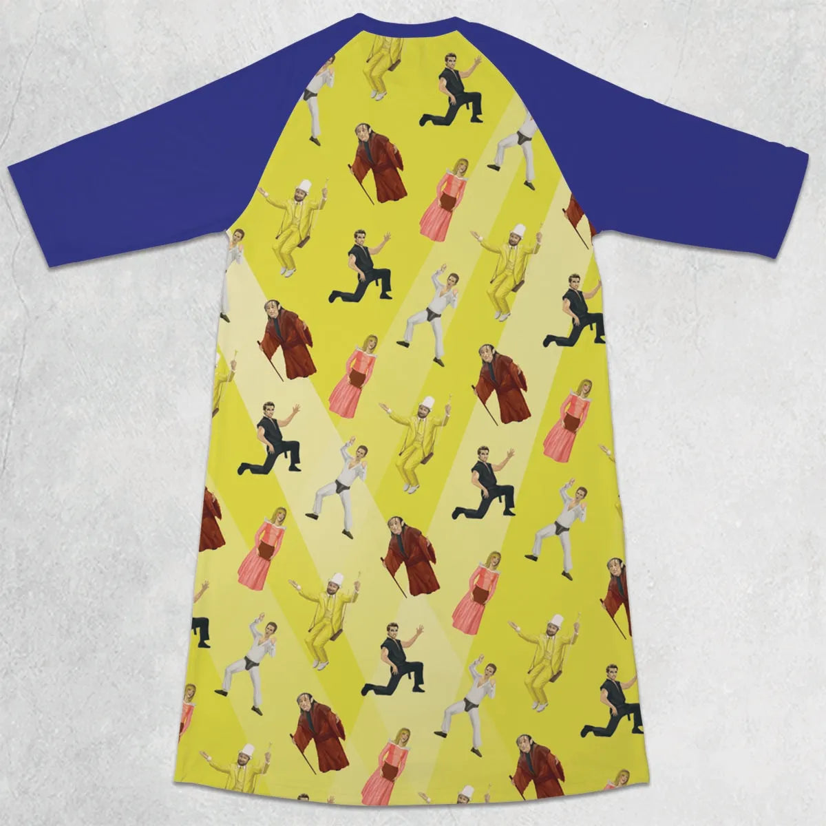 3/4 Sleeve Raglan Dress - R9D8WQYR