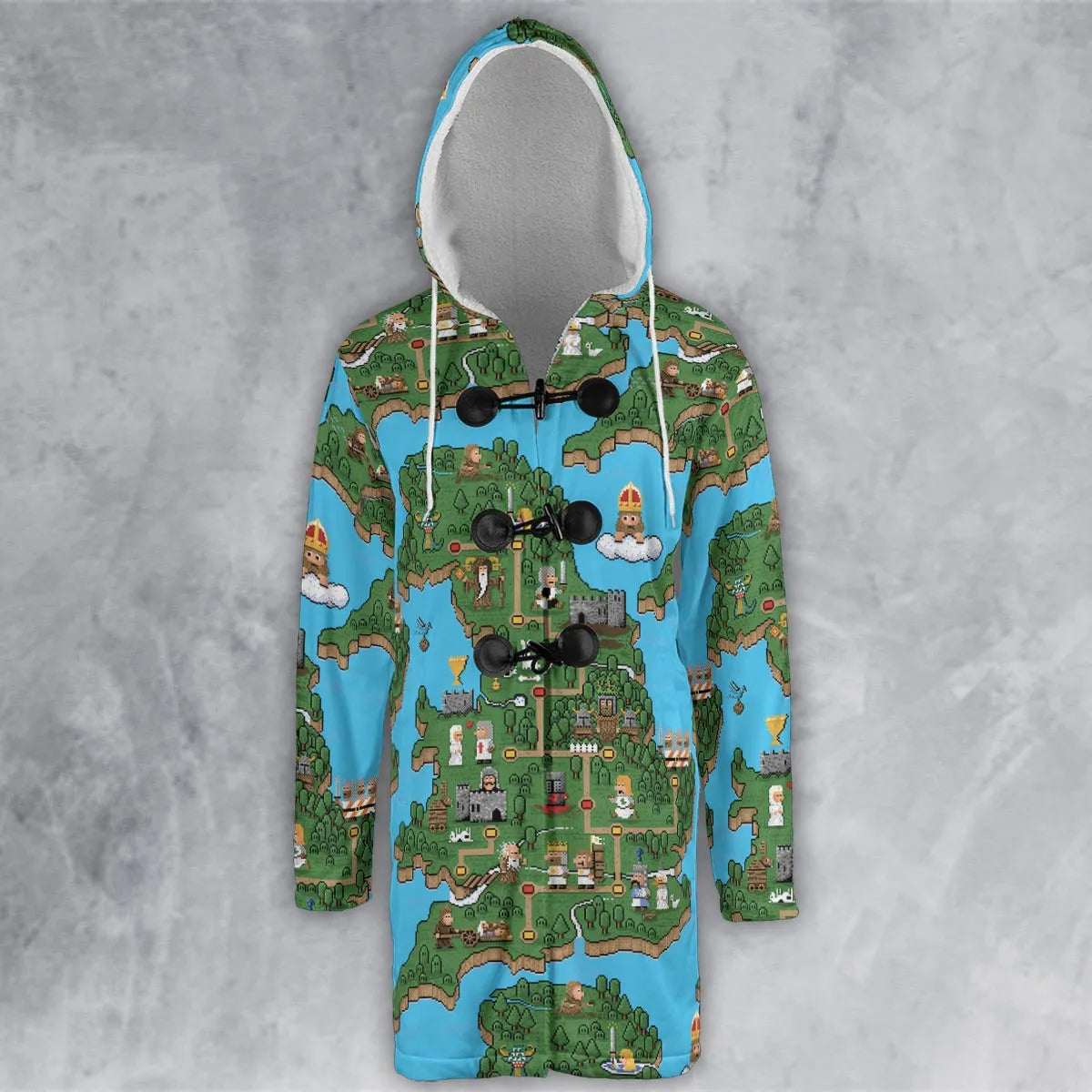 Hooded Cloak Coat - 1C37VQBR