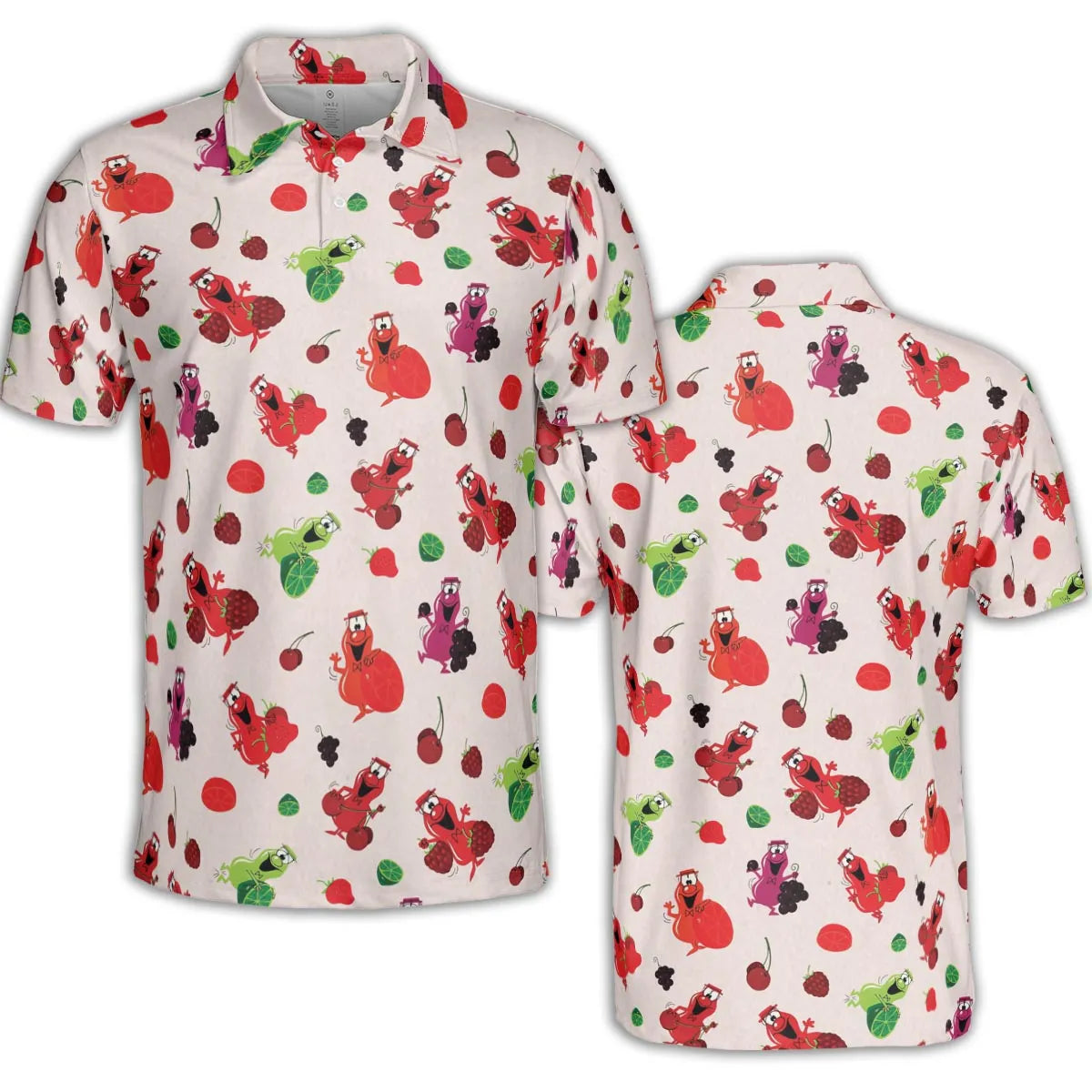 AOP Men/Women Polo Shirt - FD42JQXP