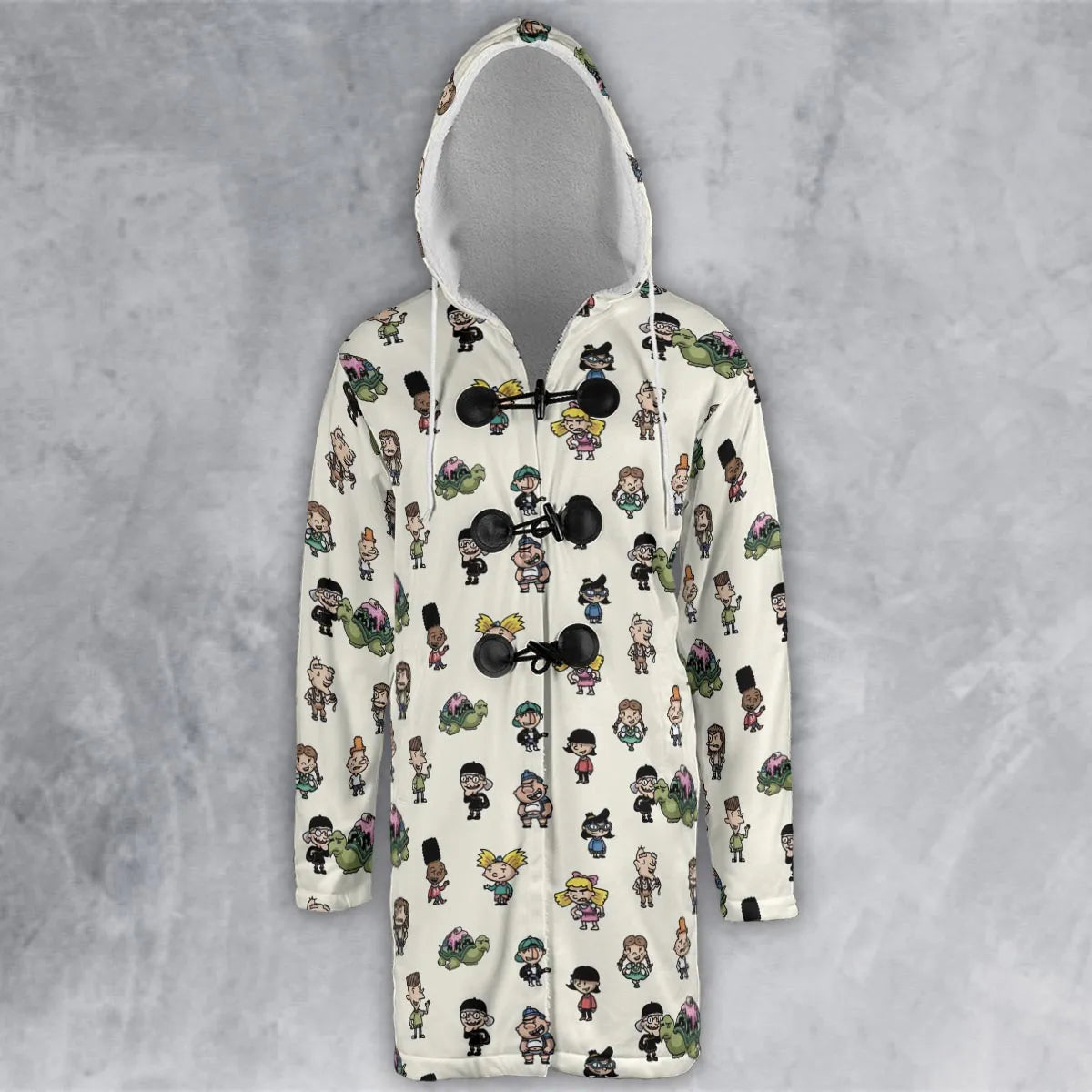 Hooded Cloak Coat - PKUE2CHA