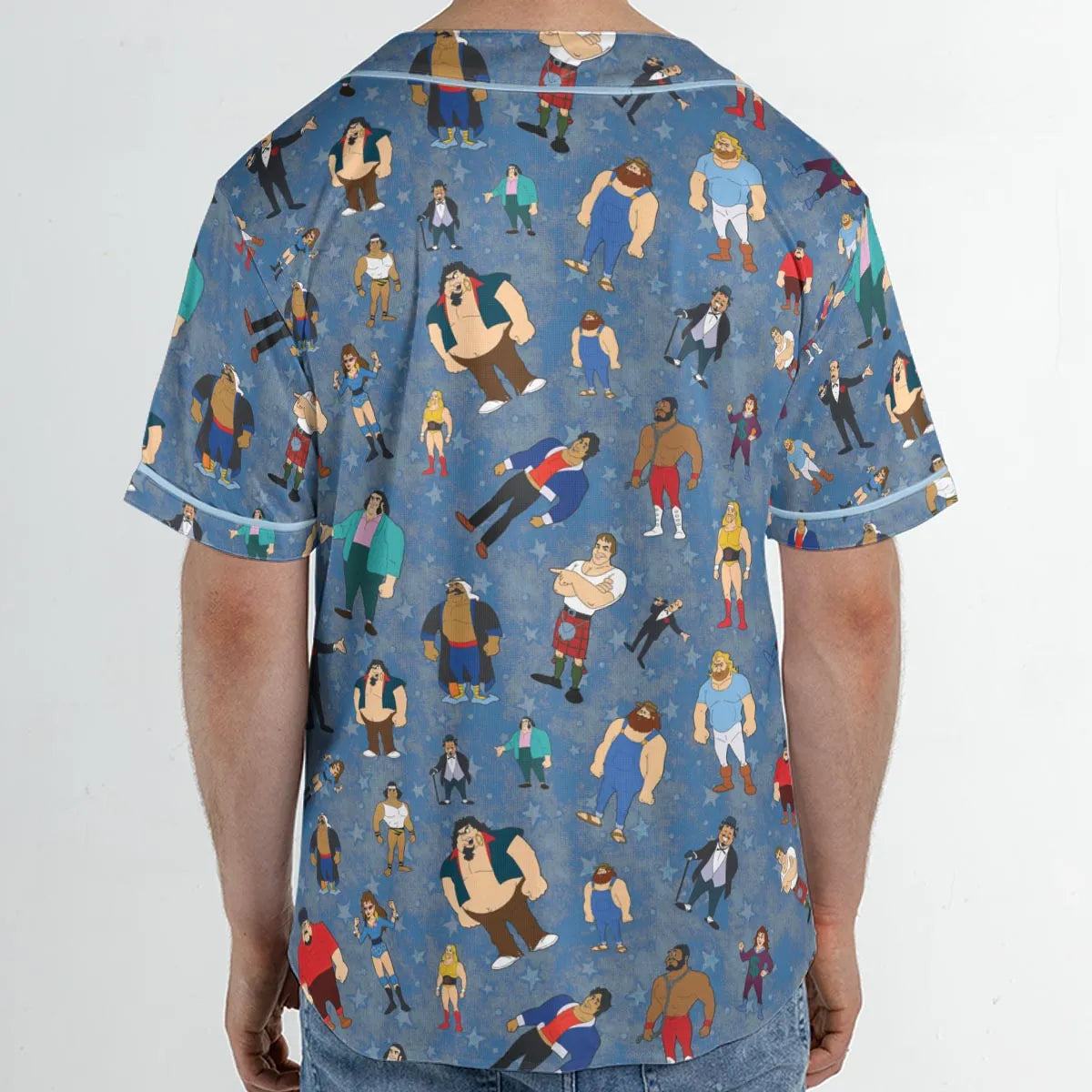 Unisex Baseball Jersey - SQFG868Z