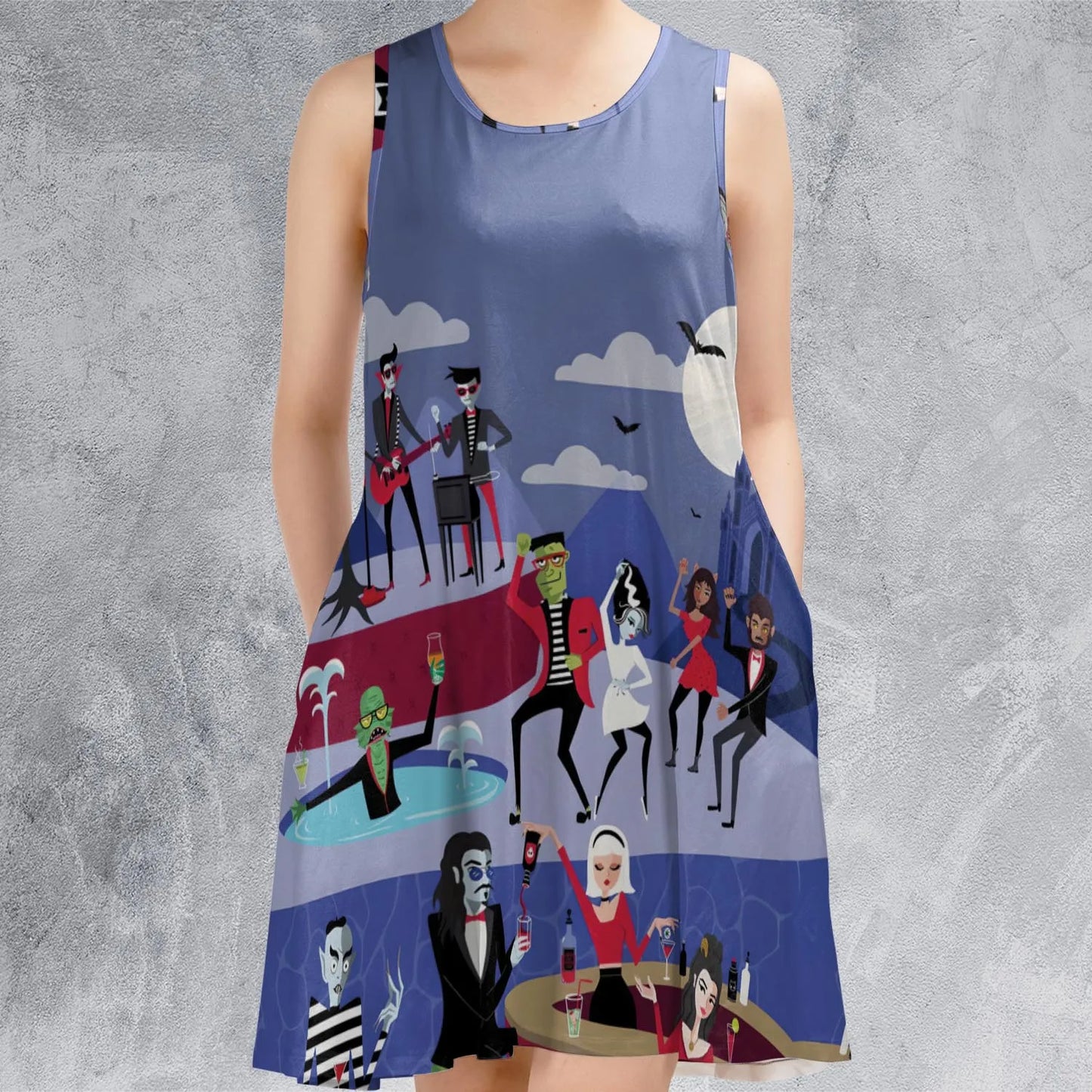 Sleeveless Dress - G4S9LUCN