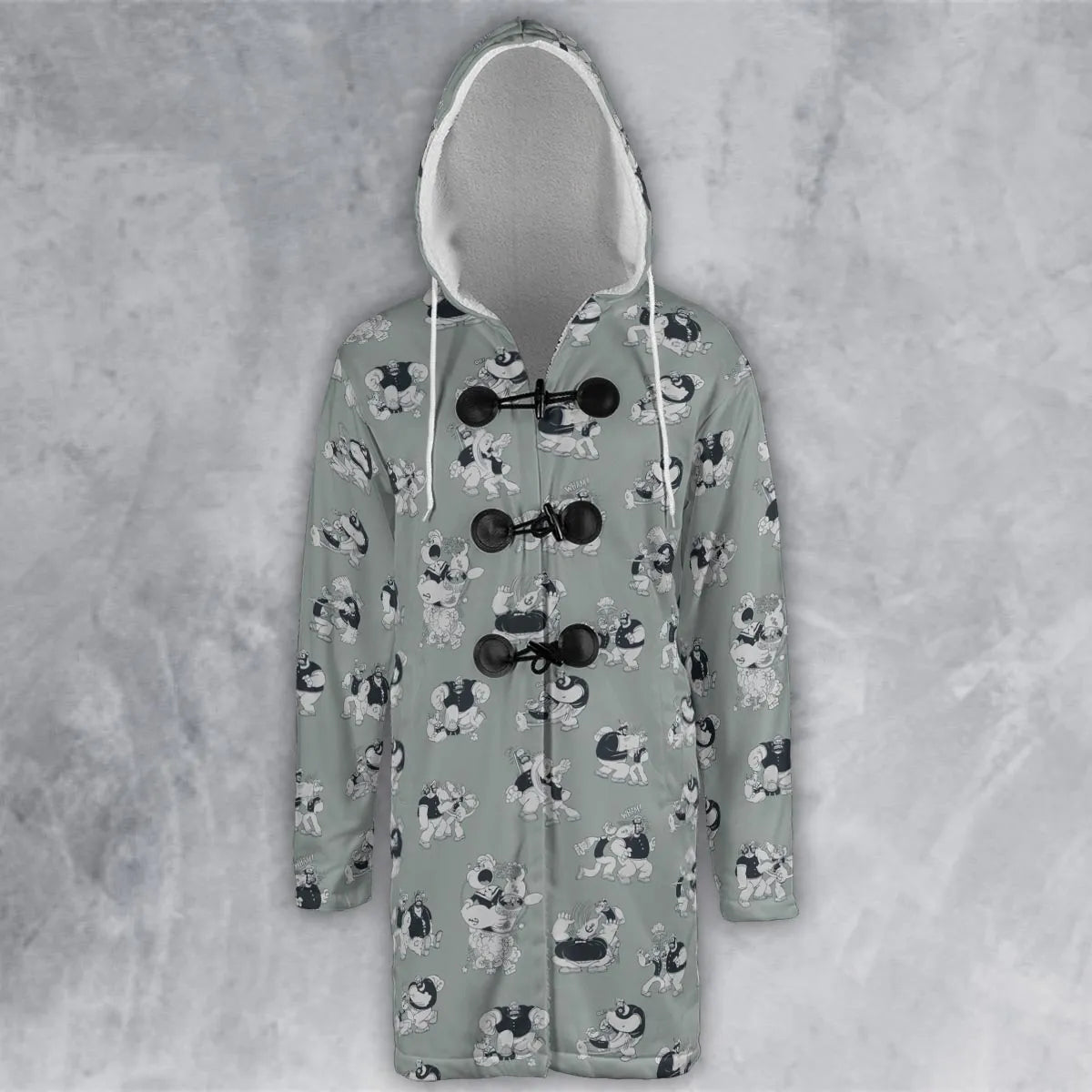 Hooded Cloak Coat - 9QXNV2VC