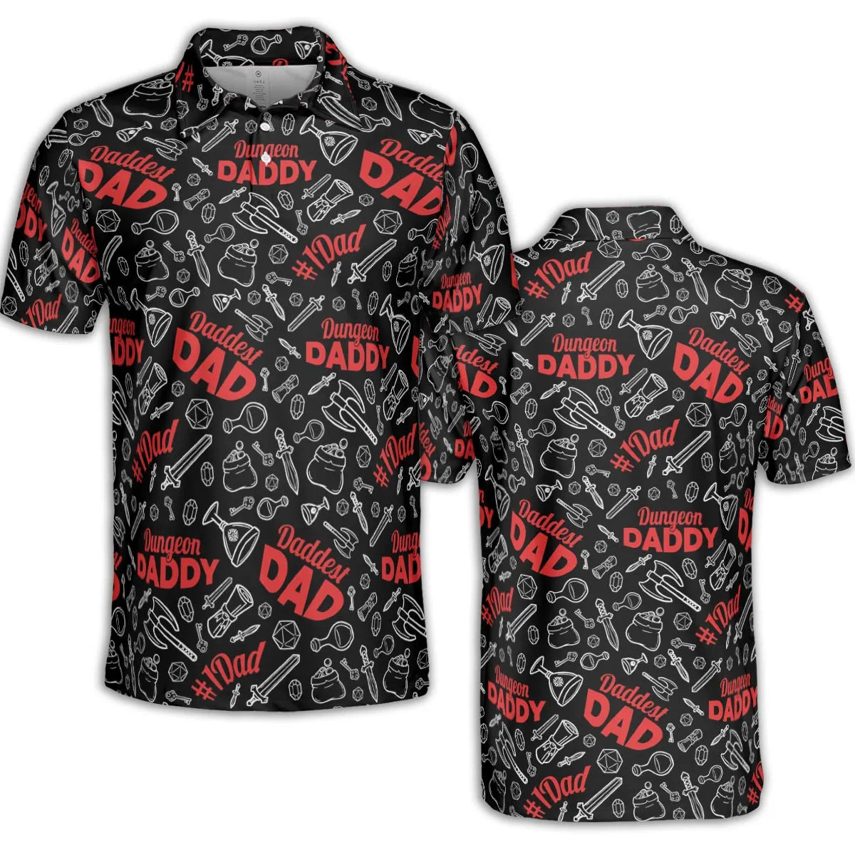 AOP Men/Women Polo Shirt - 8DWGP146
