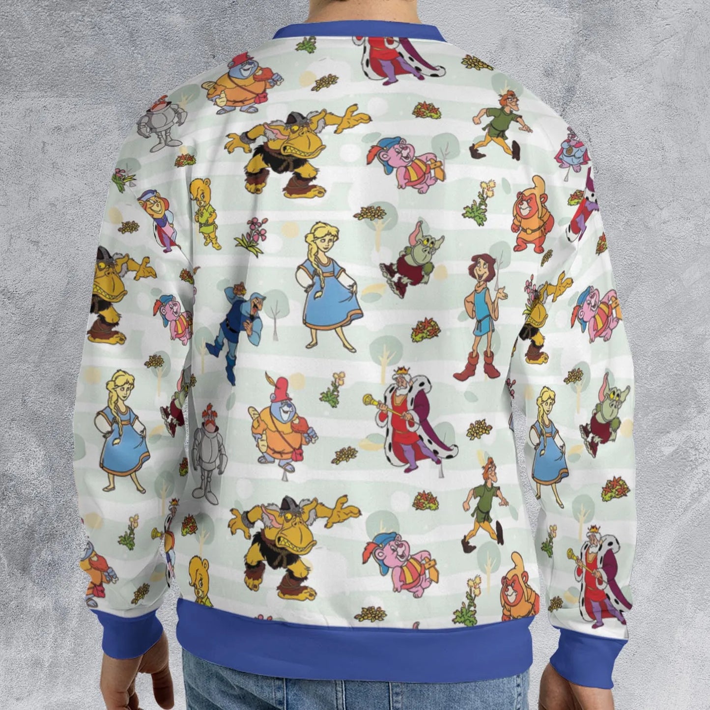 All-over Print Sweatshirt - J4CARJLX
