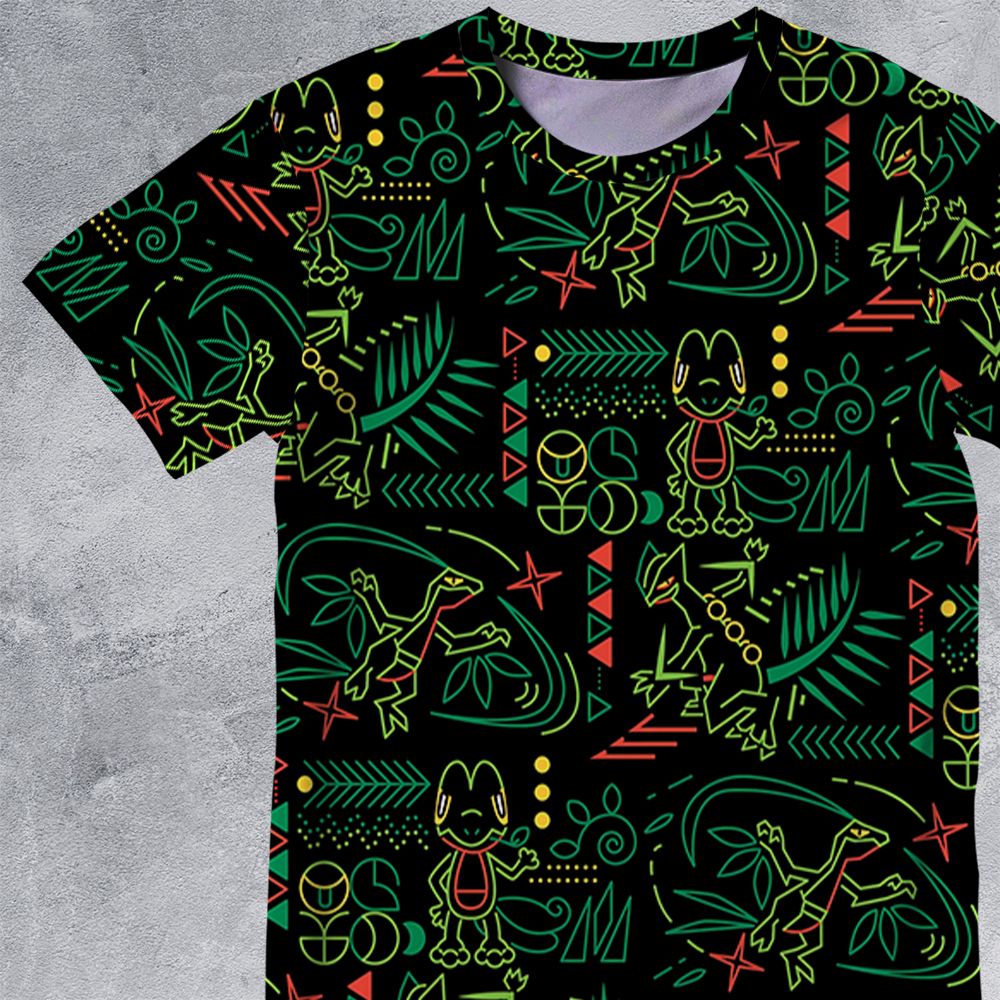 All-Over Print Unisex T-Shirt - YVZ2LW5Q -  - 2