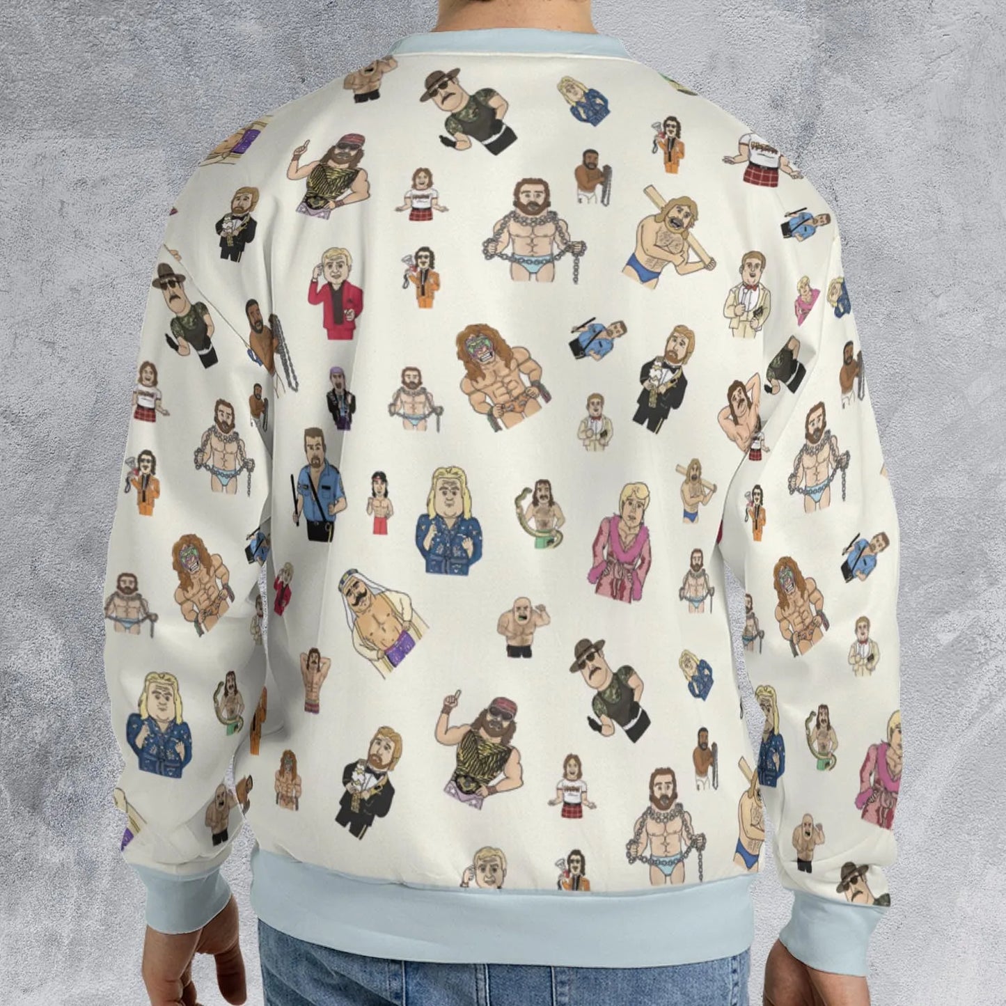 All-over Print Sweatshirt - 3897VVSE