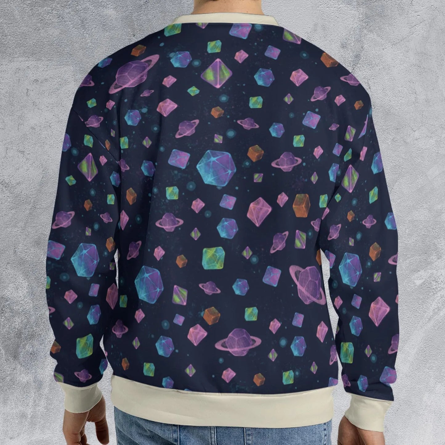 All-over Print Sweatshirt - 6874BARE