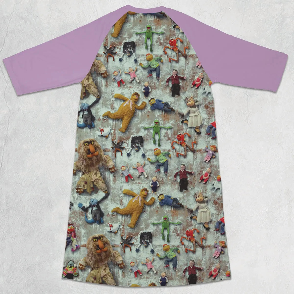 3/4 Sleeve Raglan Dress - ASA3Z15S