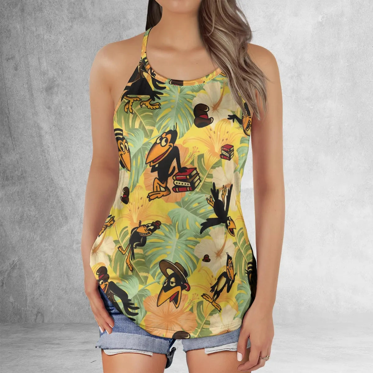 Criss Cross Tank Top - ZL369ZE9