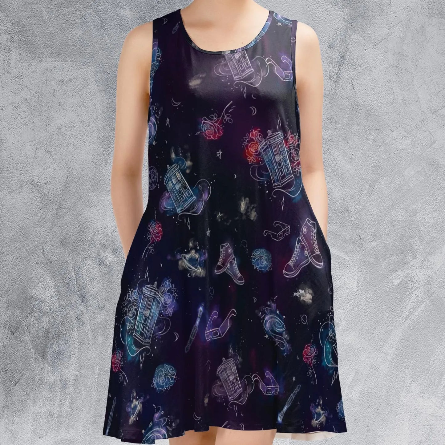 Sleeveless Dress - K8QE4TAZ