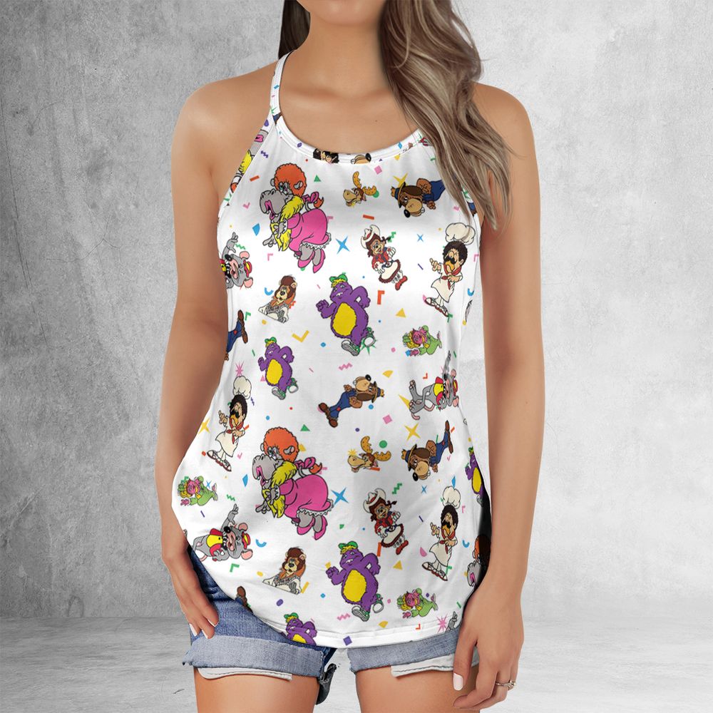 Criss Cross Tank Top - PUCVXWSQ -  - 2