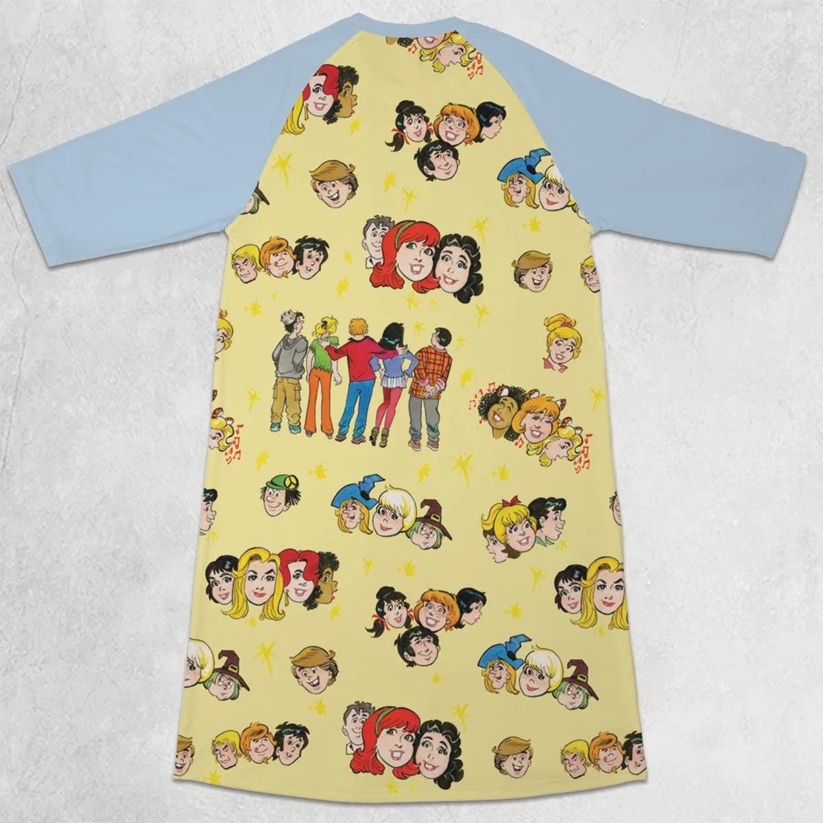 3/4 Sleeve Raglan Dress - PUV1UUUH