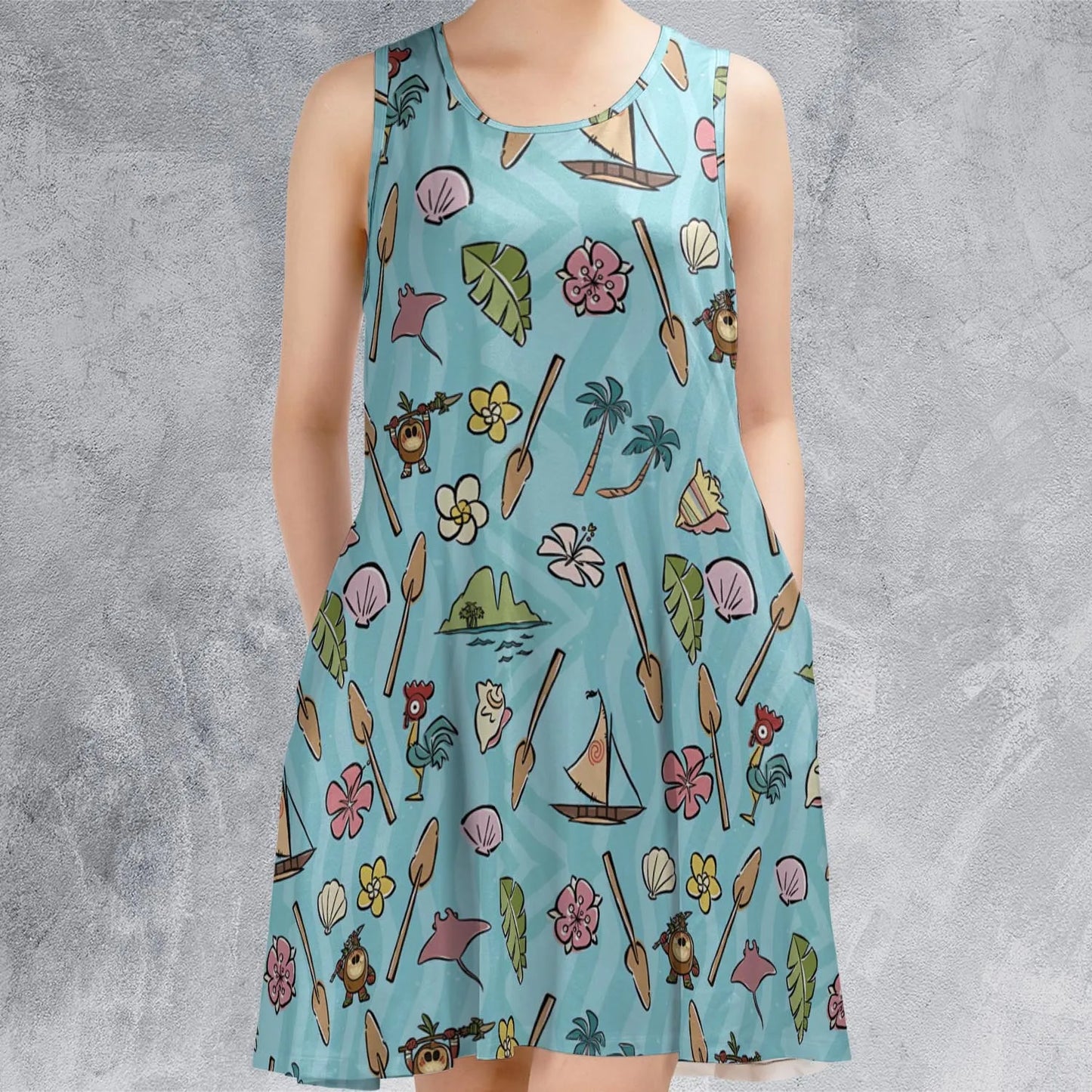 Sleeveless Dress - 7CZAMG1G