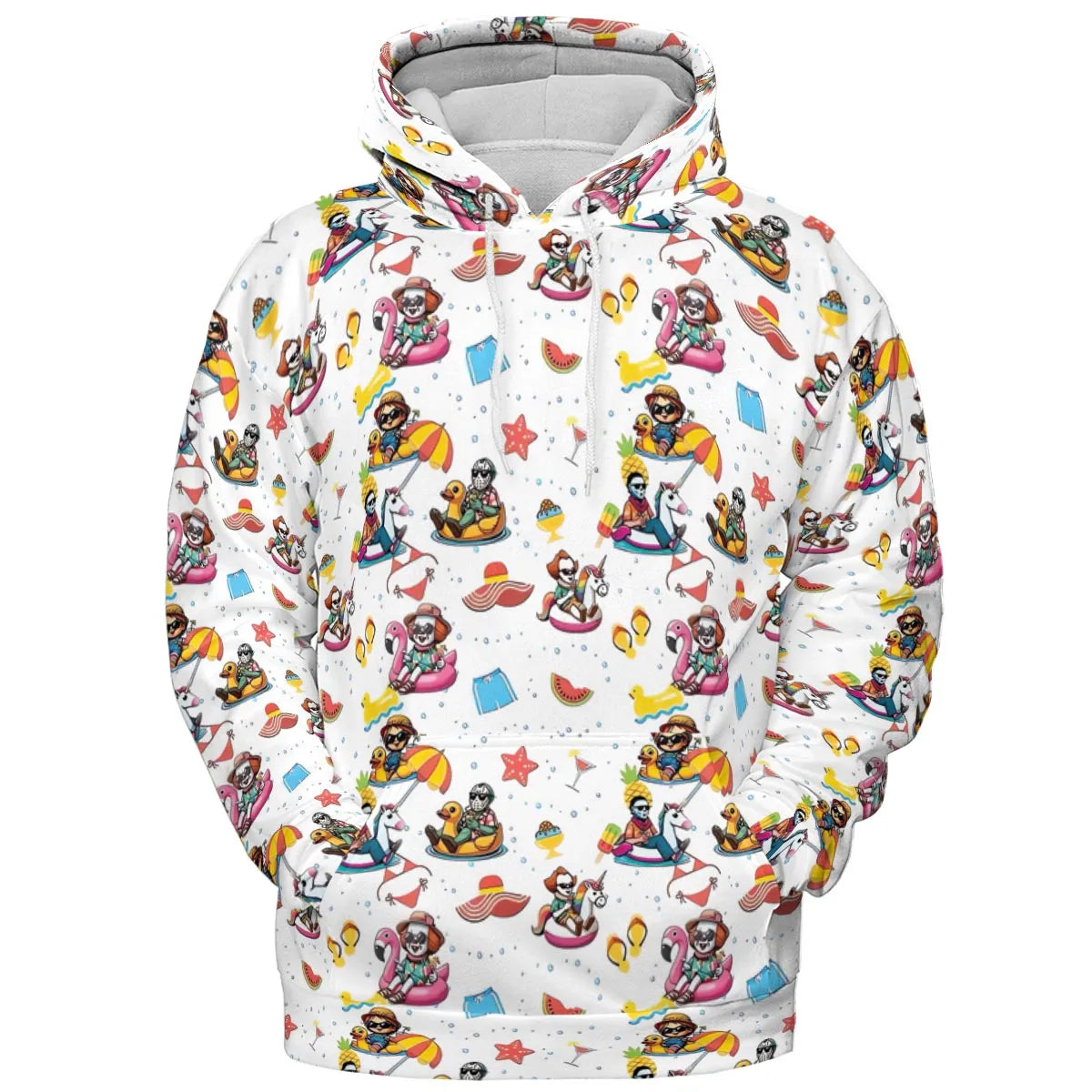 All-over Print Hoodie - 7KMNJ6J1