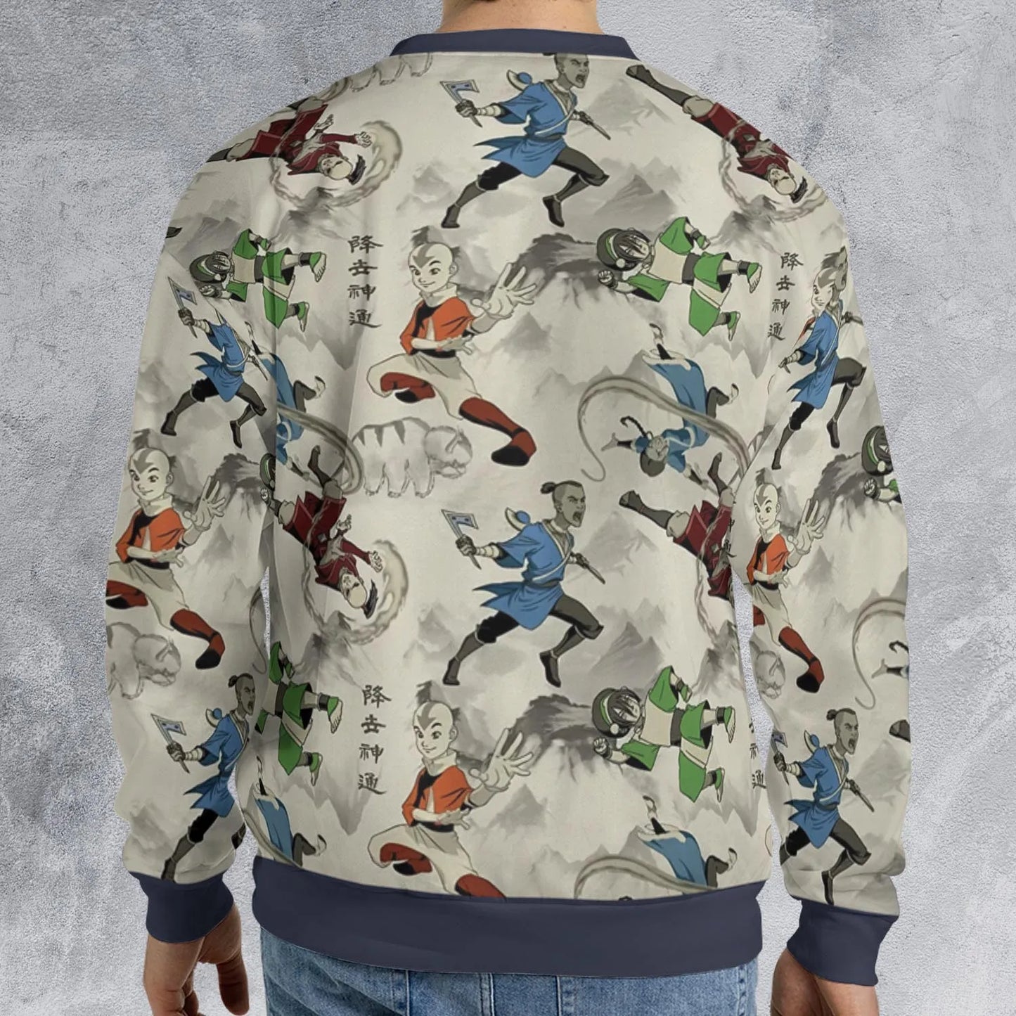 All-over Print Sweatshirt - A4UNWMLG