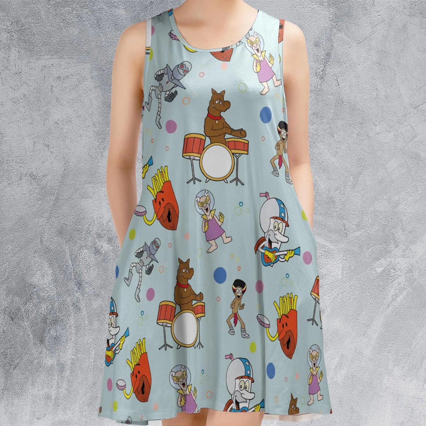 Sleeveless Dress - YF2PEEYZ