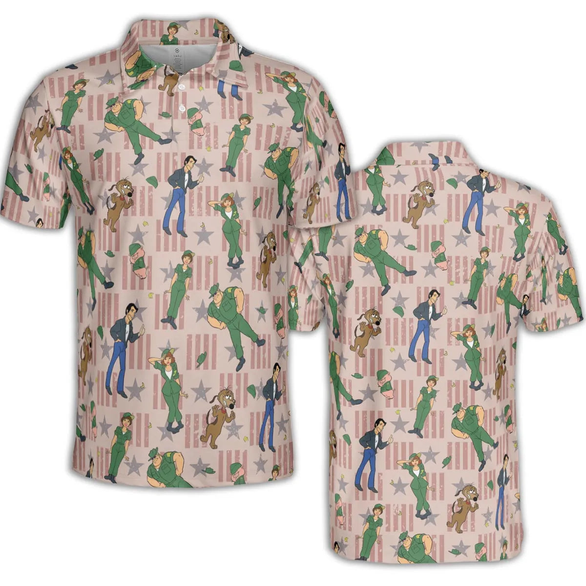 AOP Men/Women Polo Shirt - PMNYUHTX