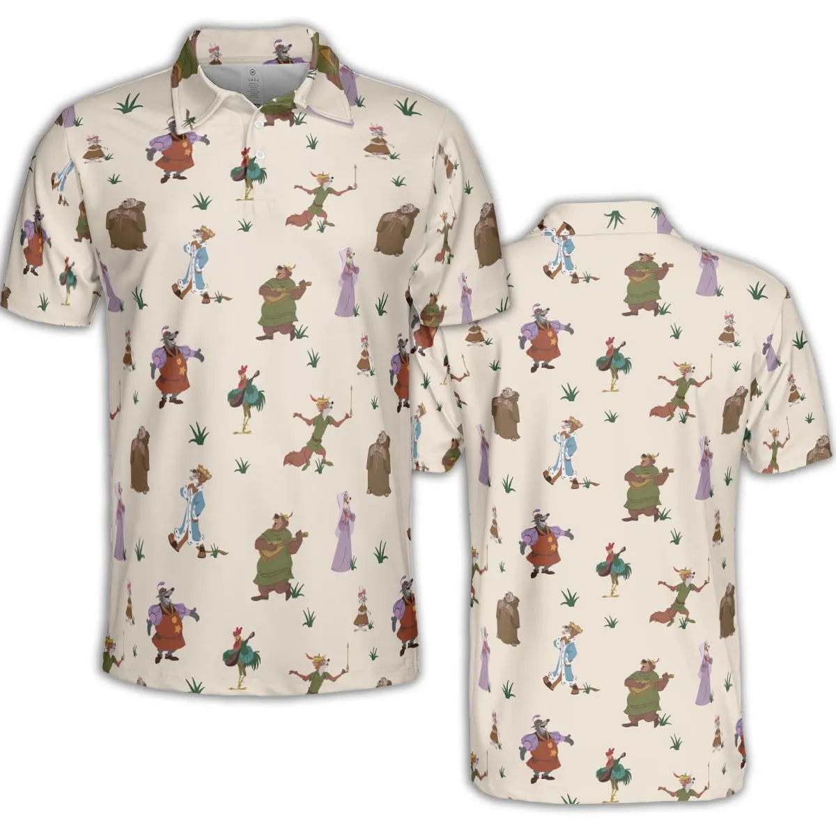 AOP Men/Women Polo Shirt - NAP9U5ZZ