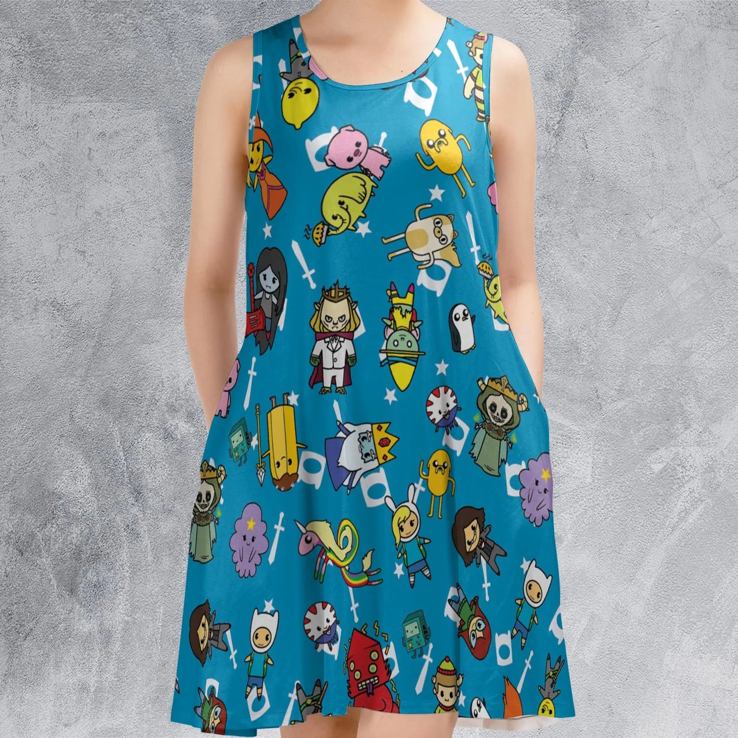 Sleeveless Dress - P4GXE2Q4