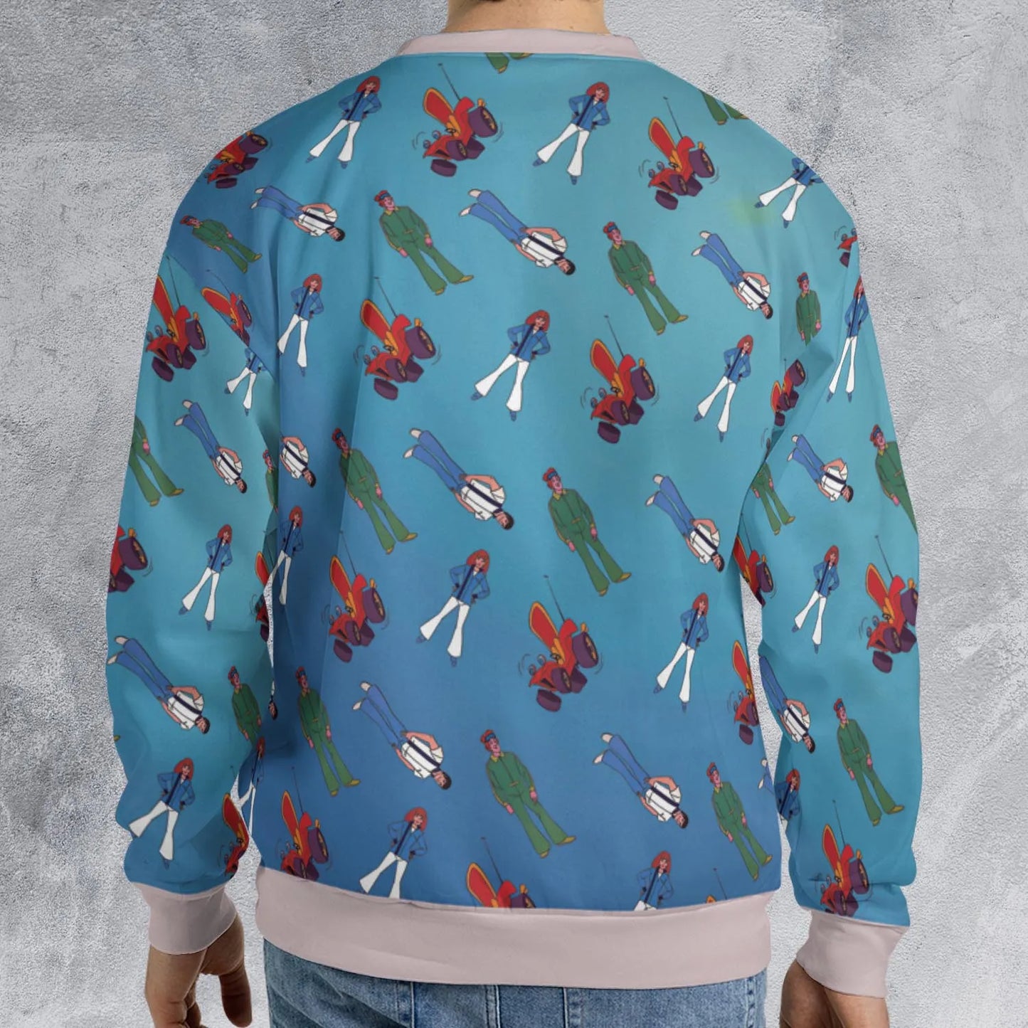 All-over Print Sweatshirt - G3AX6C4L