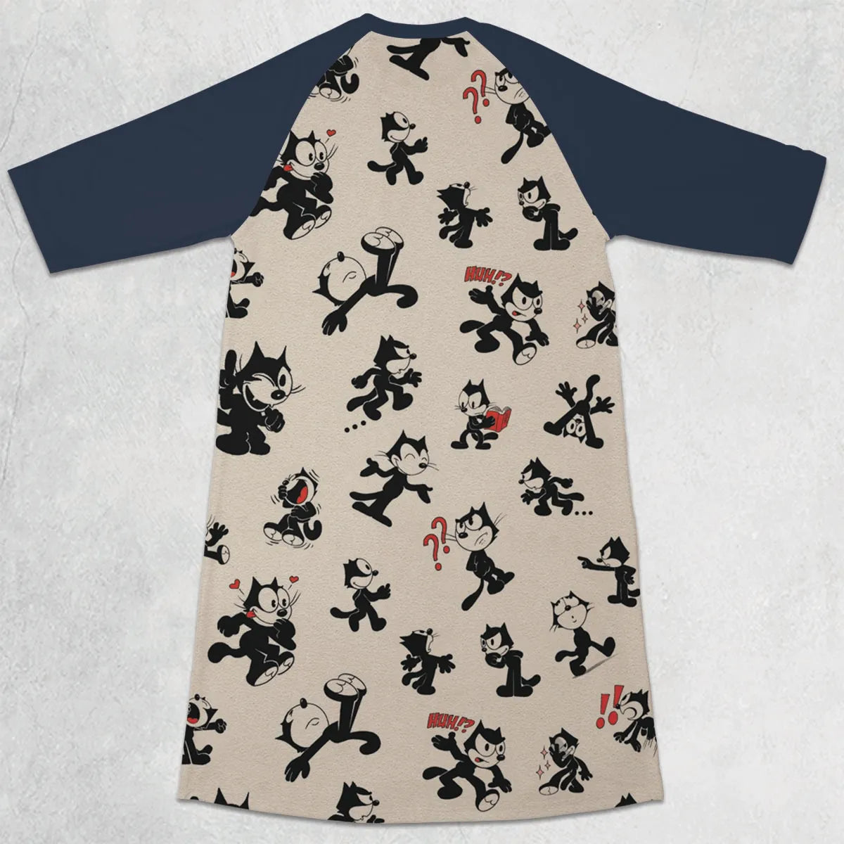 3/4 Sleeve Raglan Dress - 4ALLCPY2