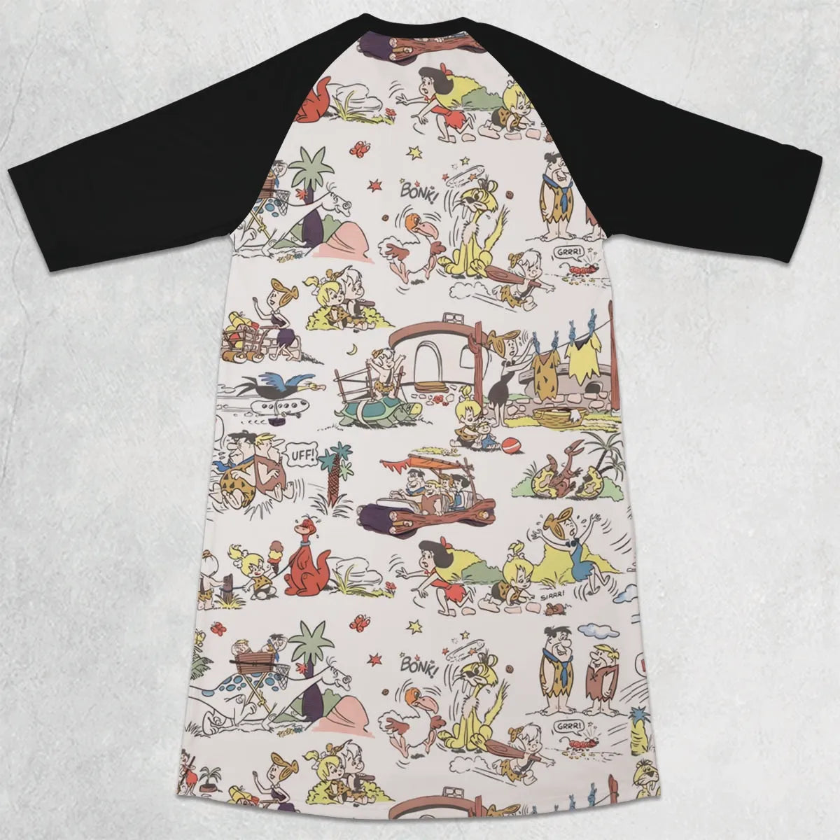 3/4 Sleeve Raglan Dress - FM61X52B