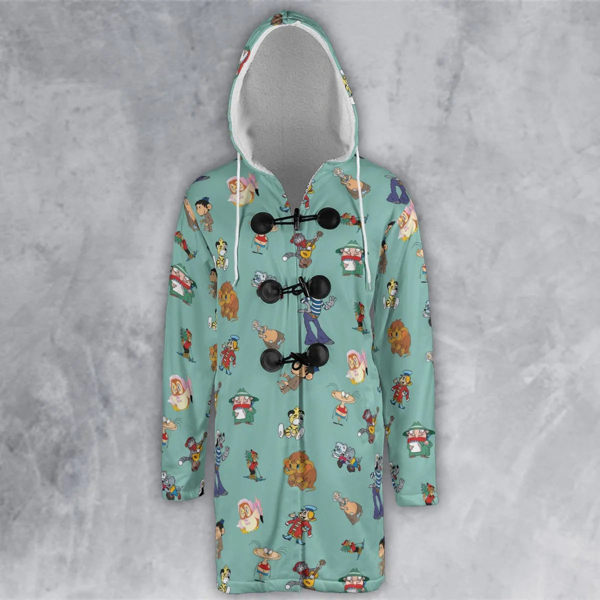 Hooded Cloak Coat - QYBUBYUV