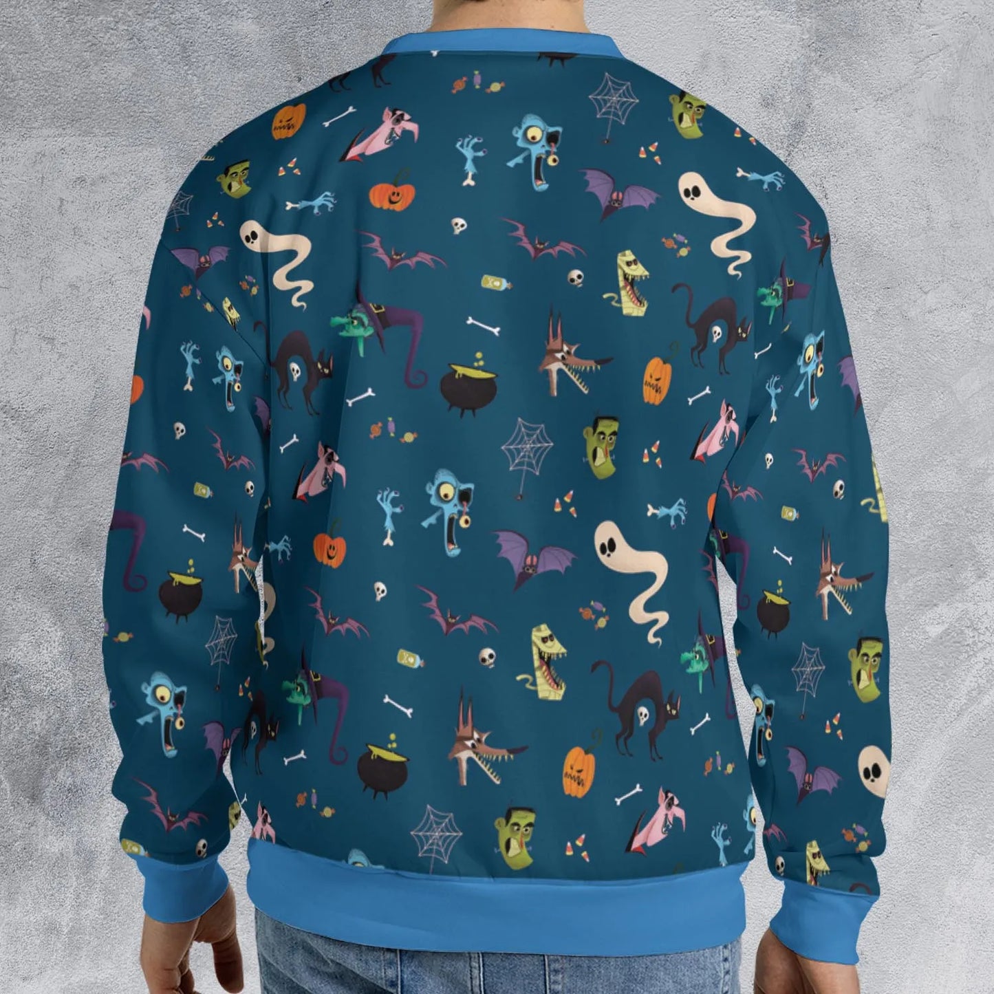 All-over Print Sweatshirt - XRCYVUMU
