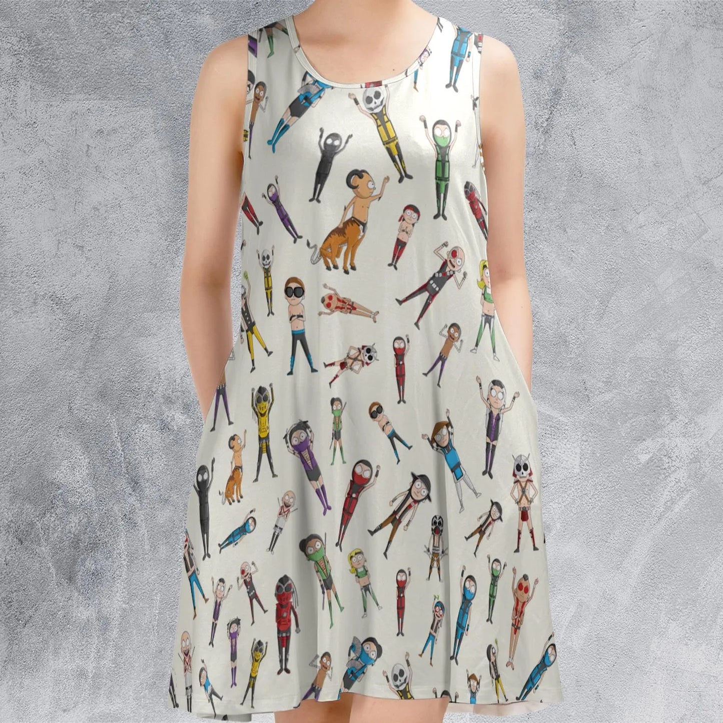 Sleeveless Dress - XJKEEAT7