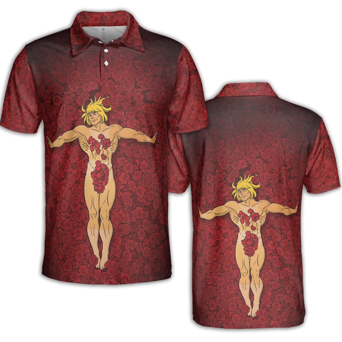 AOP Men/Women Polo Shirt - 512ZRF57