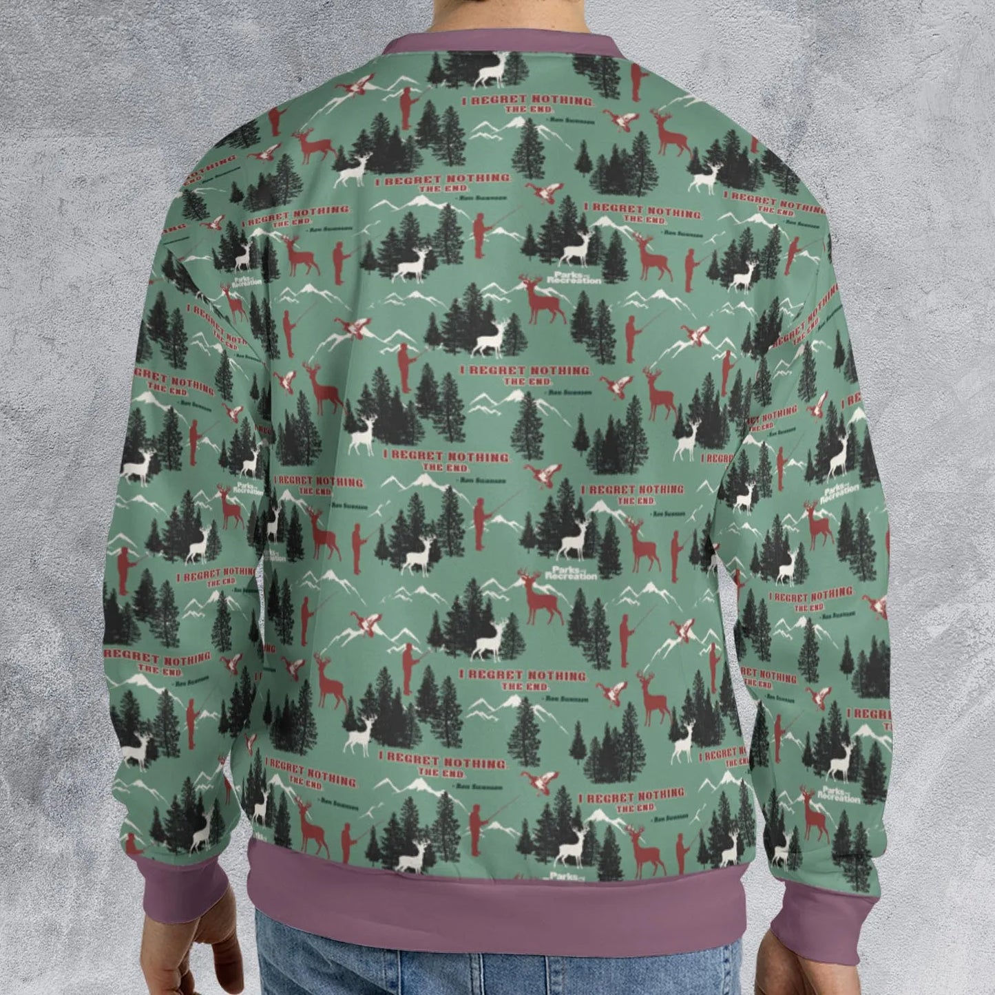 All-over Print Sweatshirt - VRRAAUAP