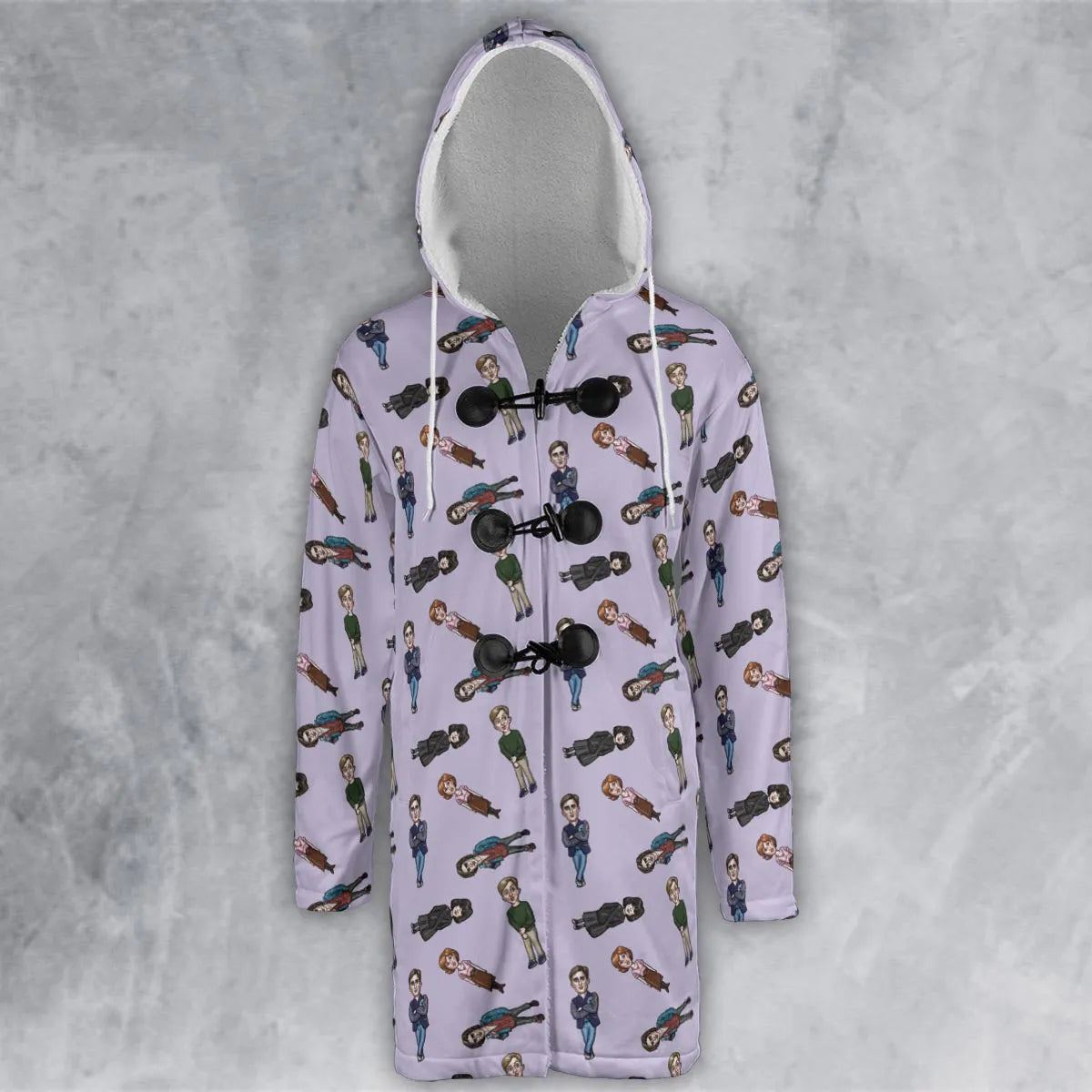 Hooded Cloak Coat - NYVC4M3Y