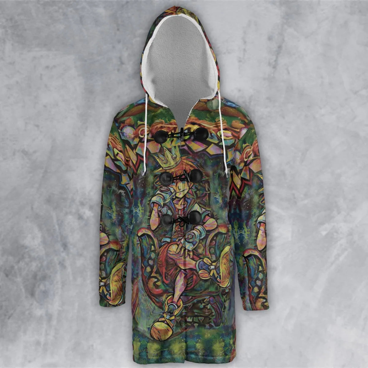 Hooded Cloak Coat - J6KFNDW4