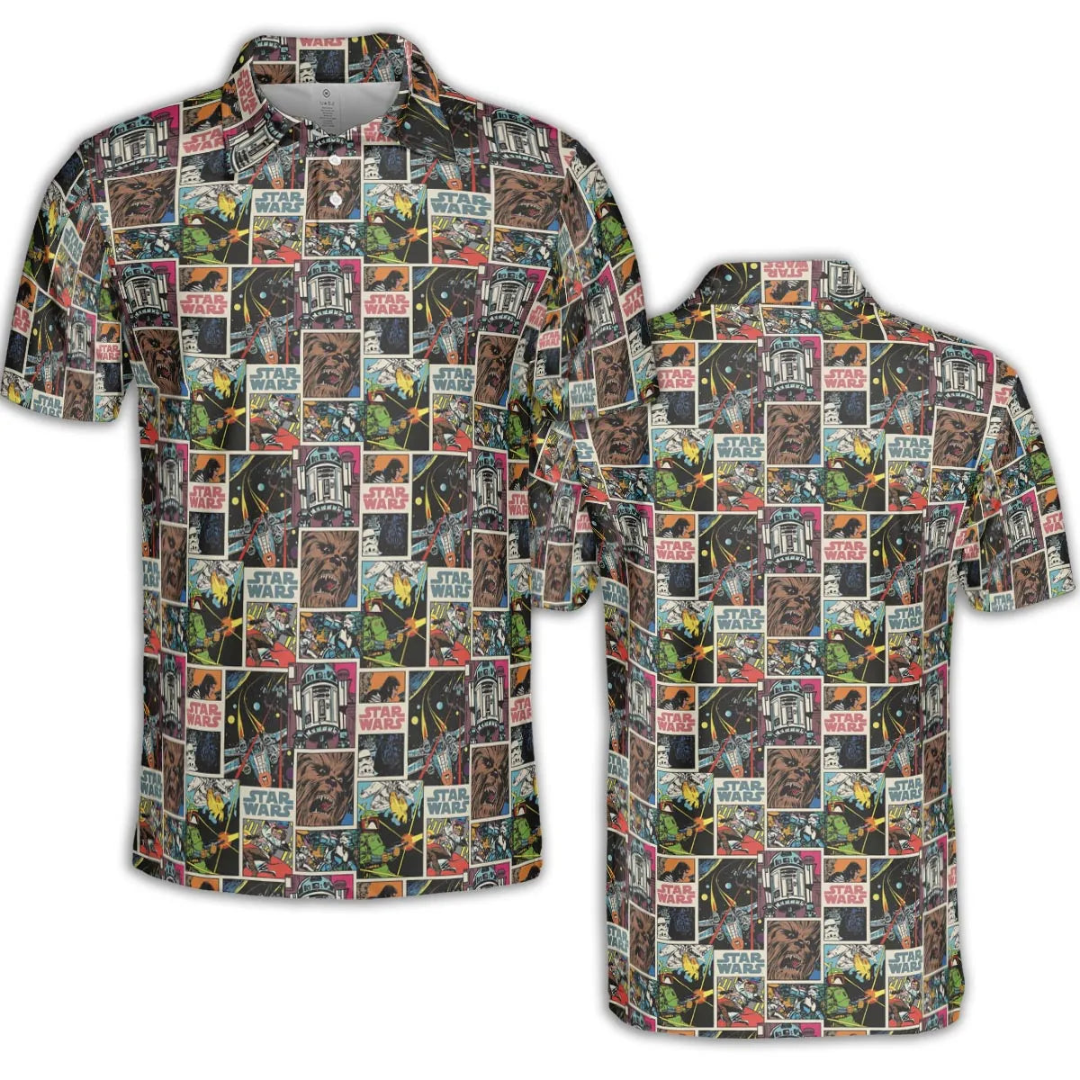 AOP Men/Women Polo Shirt - UEPHE8GY