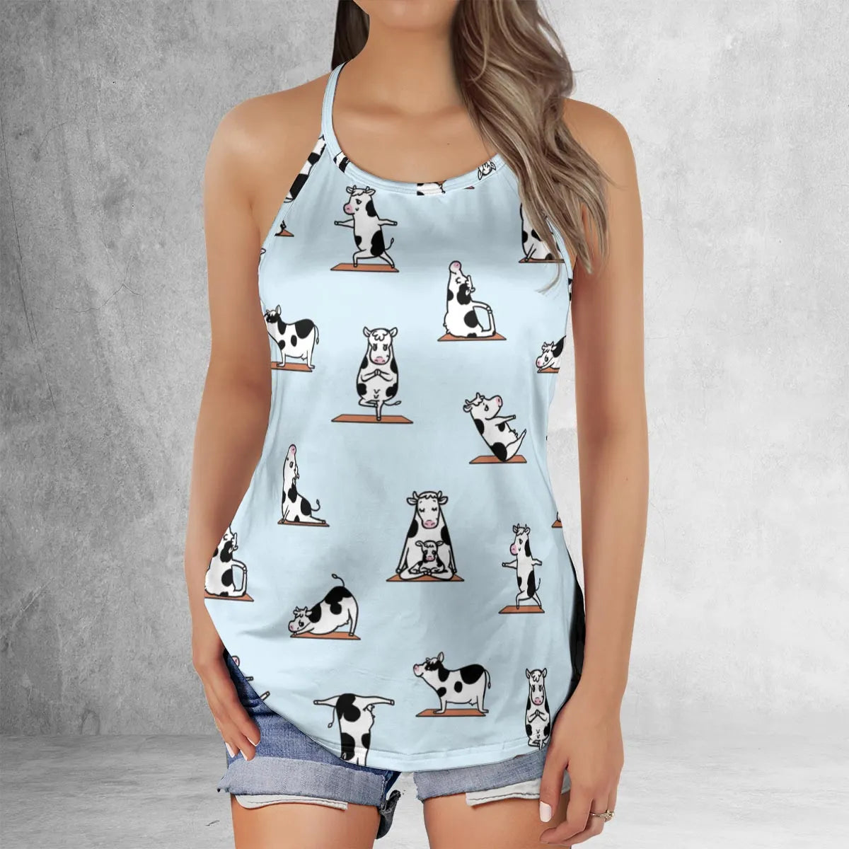Criss Cross Tank Top - XS9VRJ24