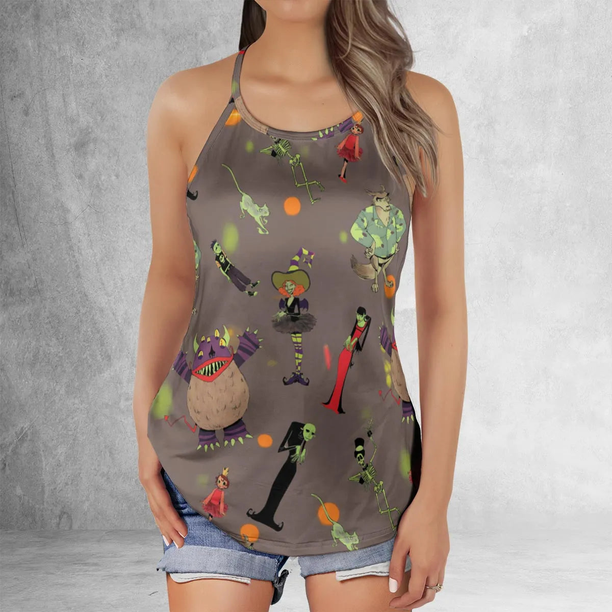Criss Cross Tank Top - GHWU8RAV