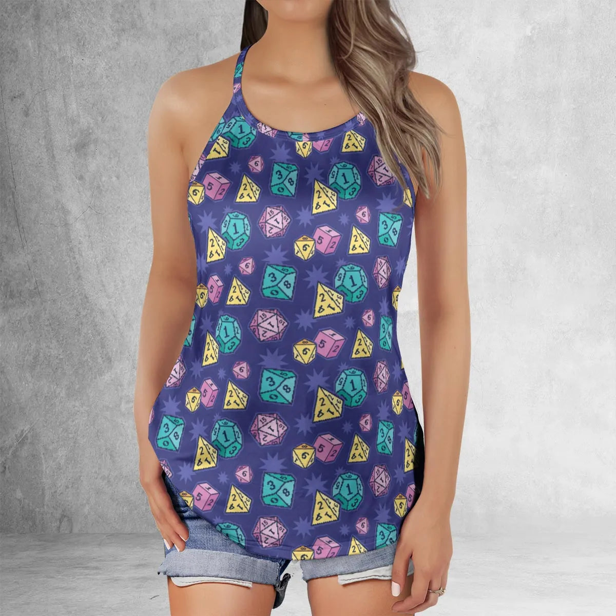 Criss Cross Tank Top - 88XBMC7H