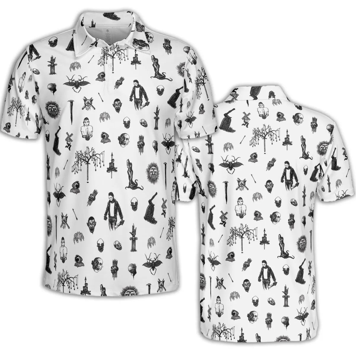AOP Men/Women Polo Shirt - ZTGCHXL5