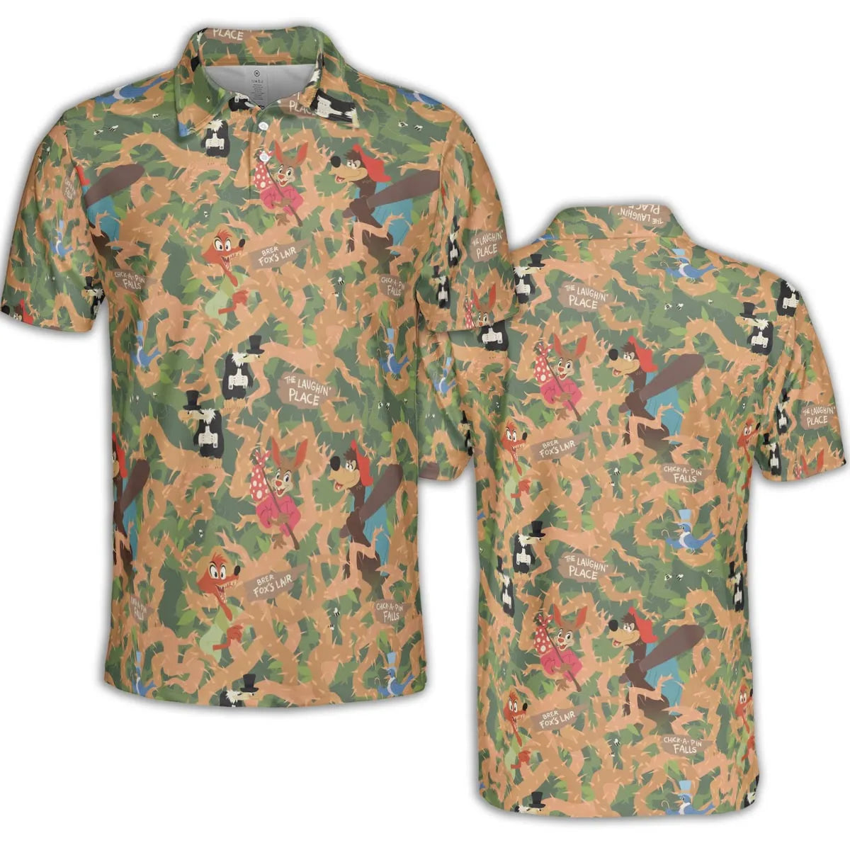 AOP Men/Women Polo Shirt - NVXPJ29H