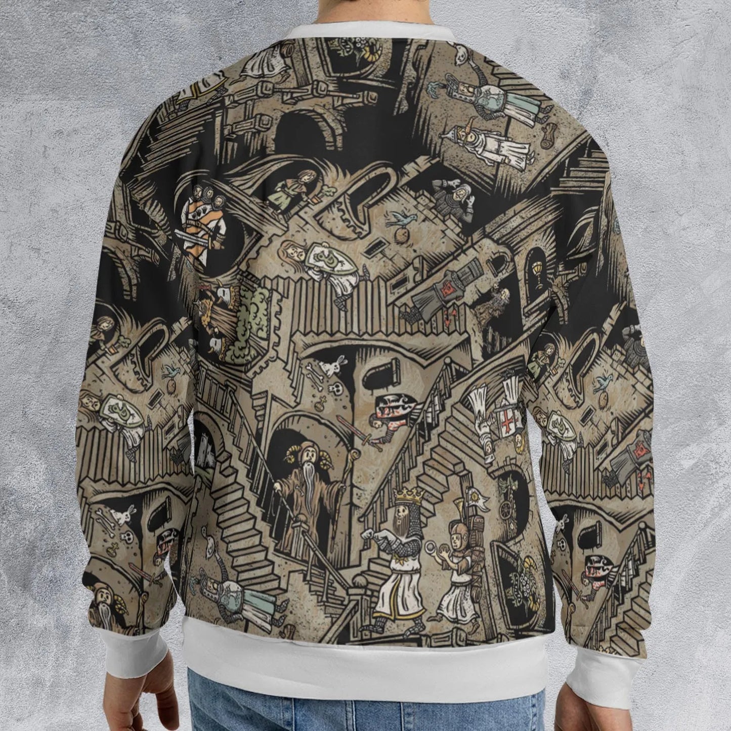 All-over Print Sweatshirt - EAE2XQMJ