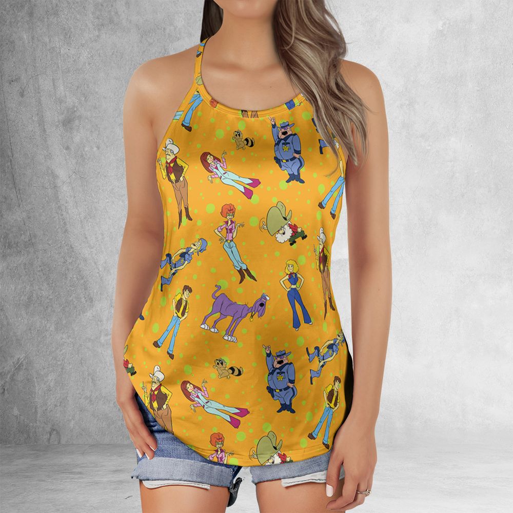 Criss Cross Tank Top - QU8CLD9X -  - 2