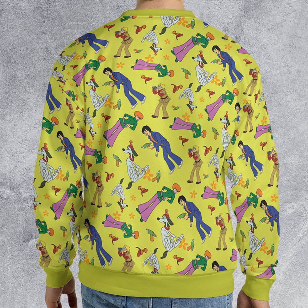 All-over Print Sweatshirt - 2WS6M3SB -  - 2